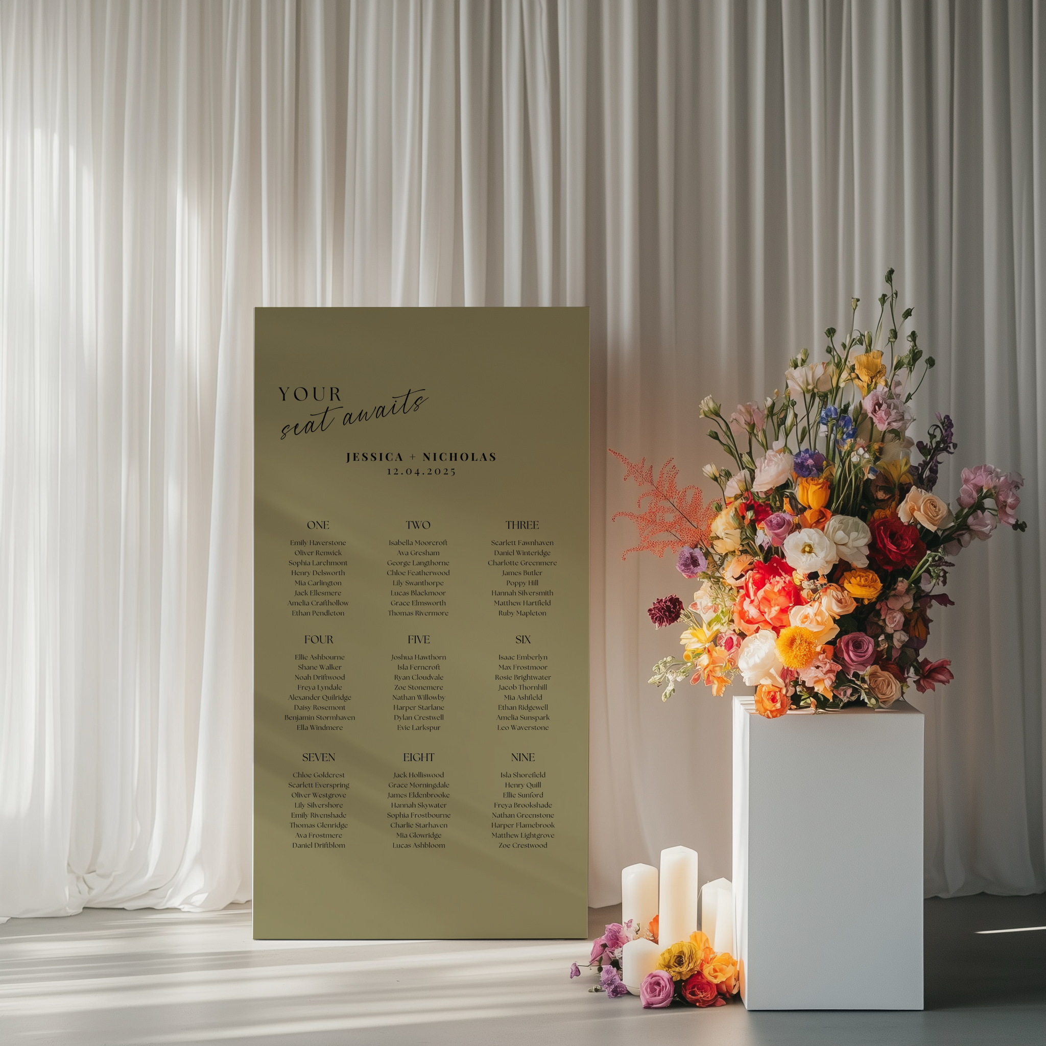 Seating Chart - Lustre