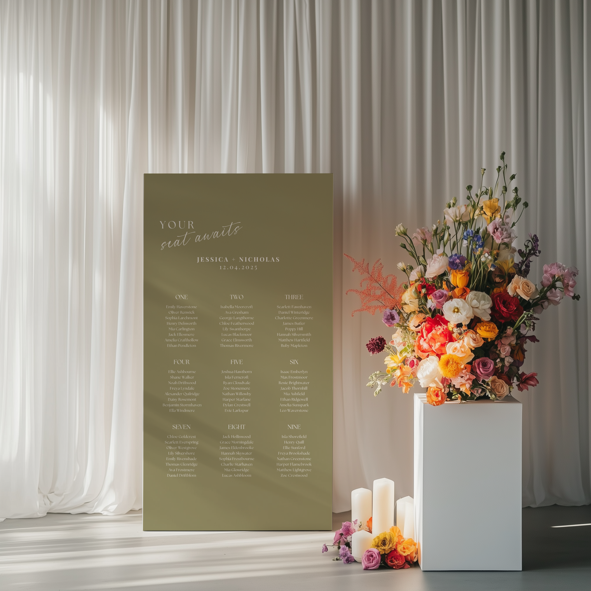 Seating Chart - Lustre