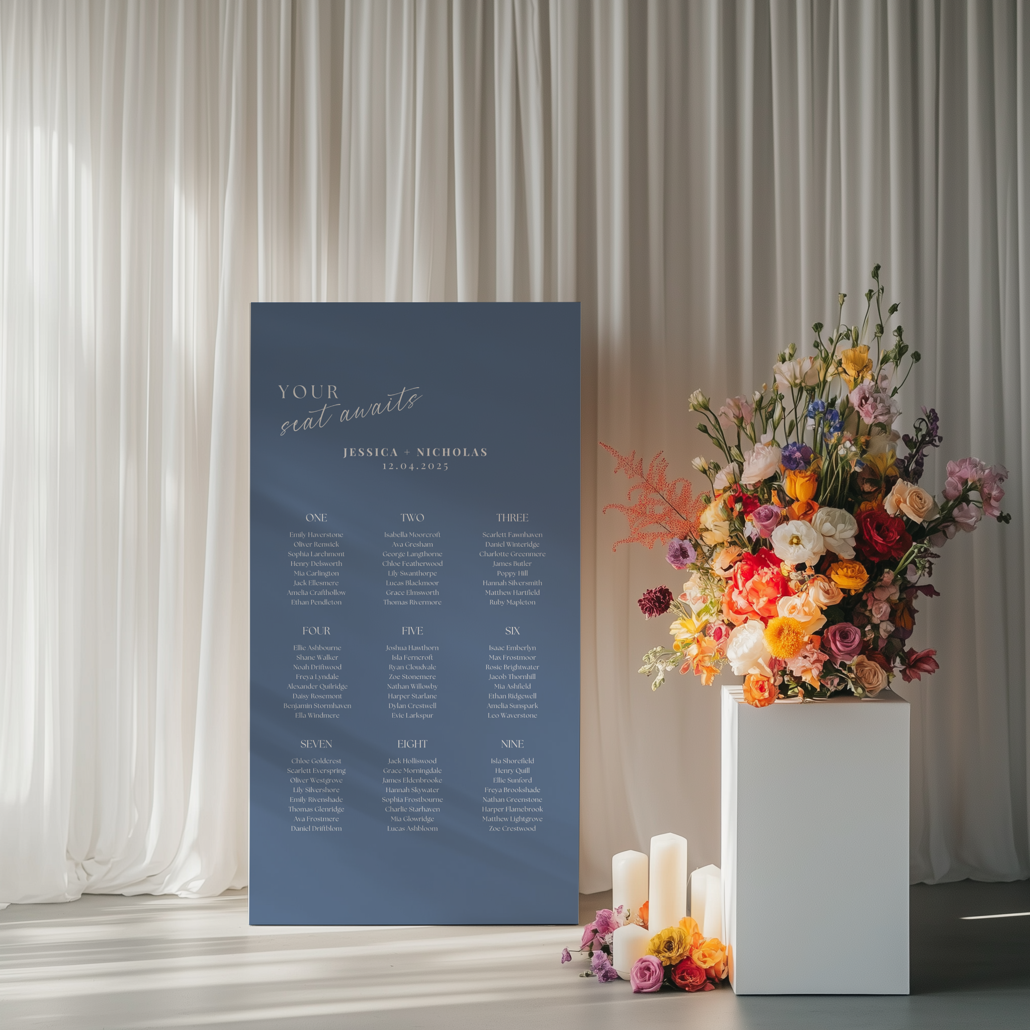 Seating Chart - Lustre