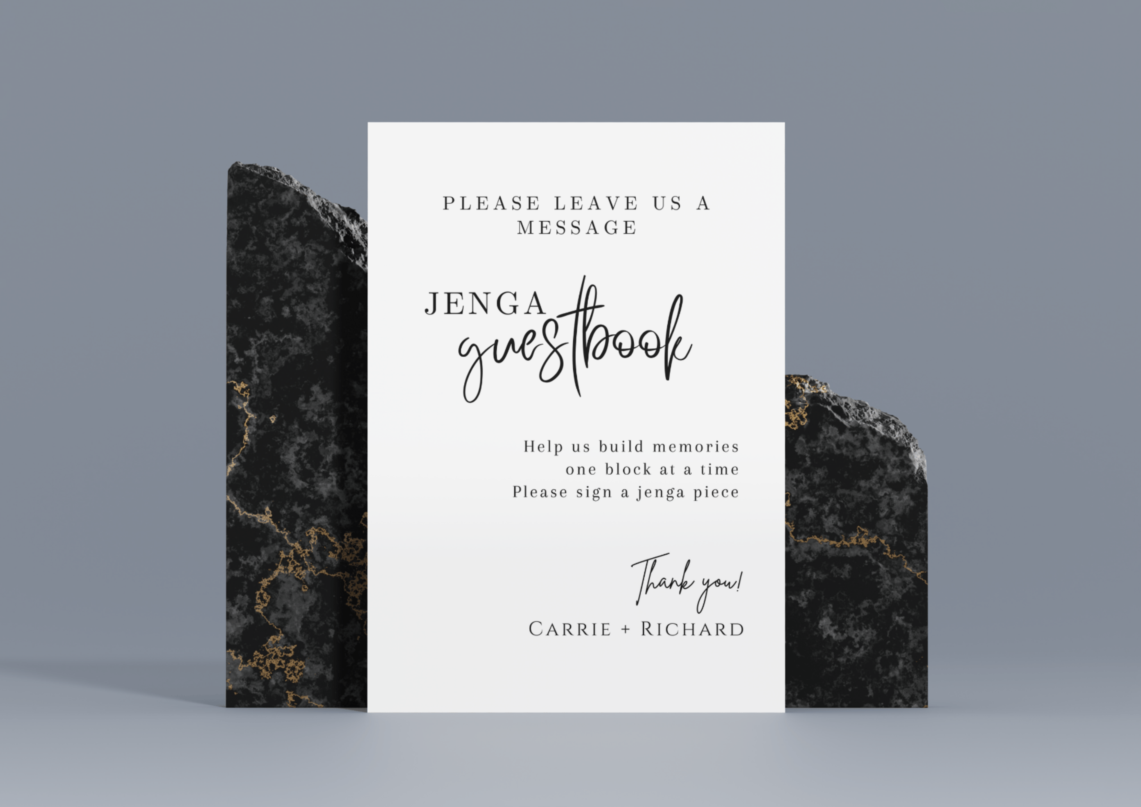 Guestbook Signs - Brick