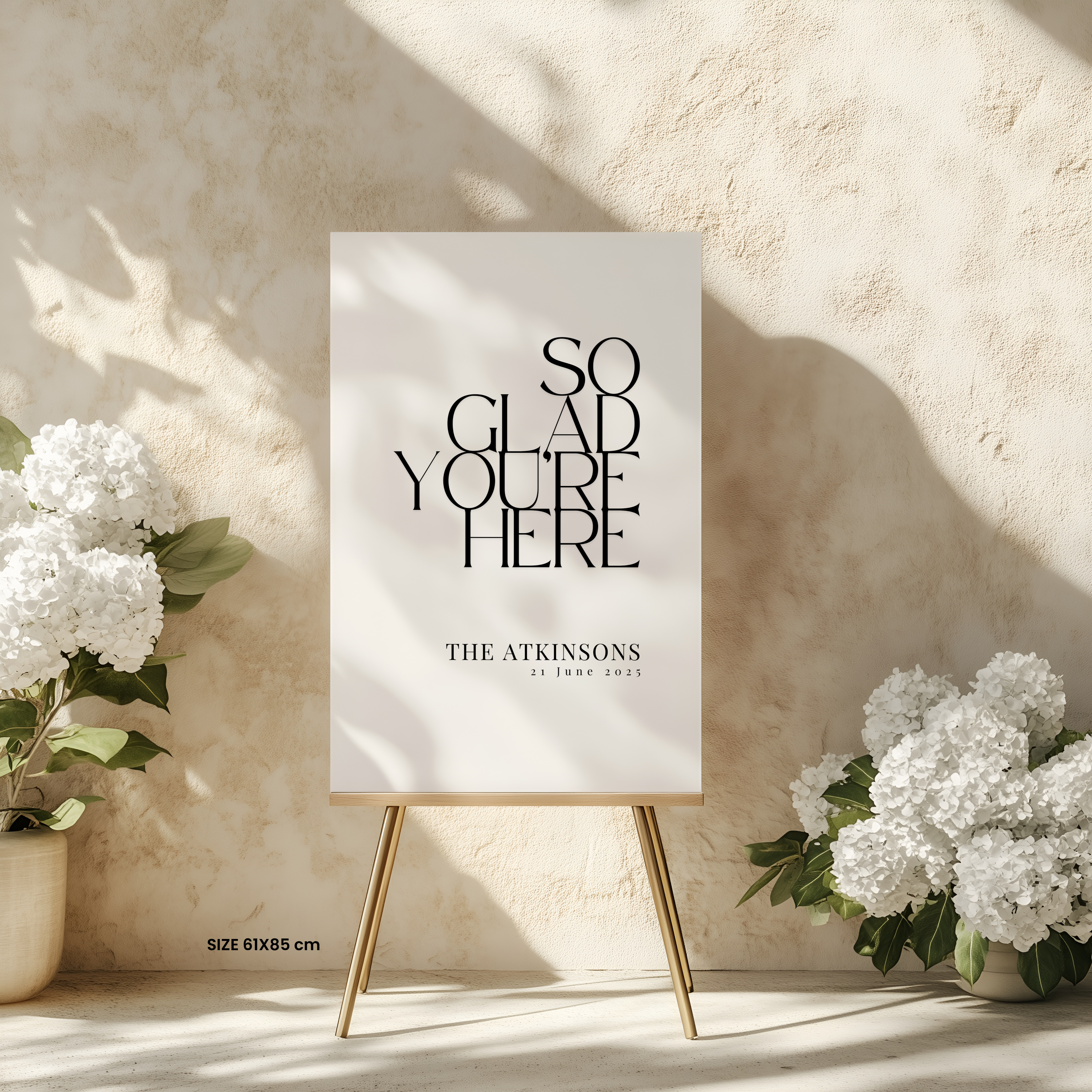 Welcome Sign - Briolette