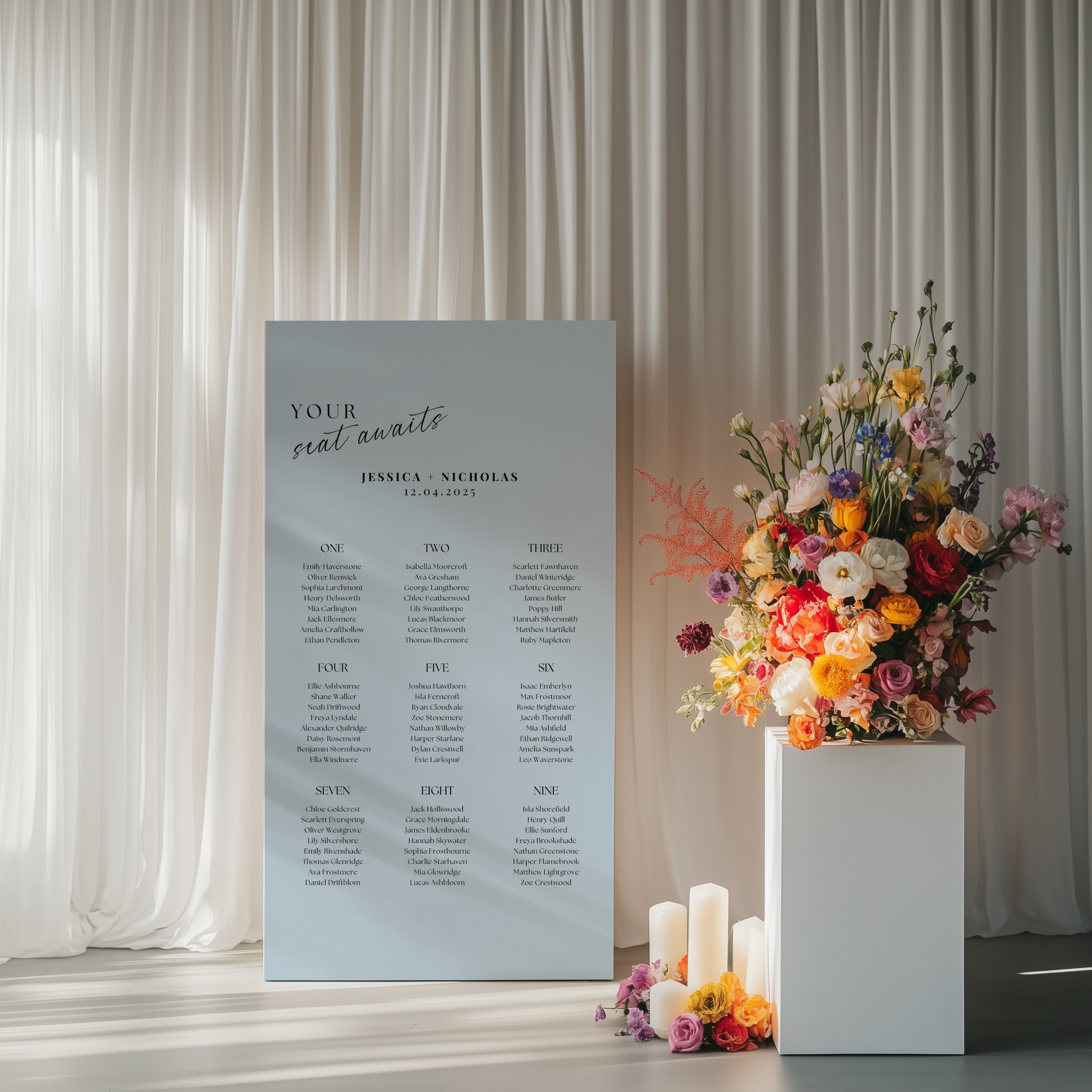 Seating Chart - Lustre