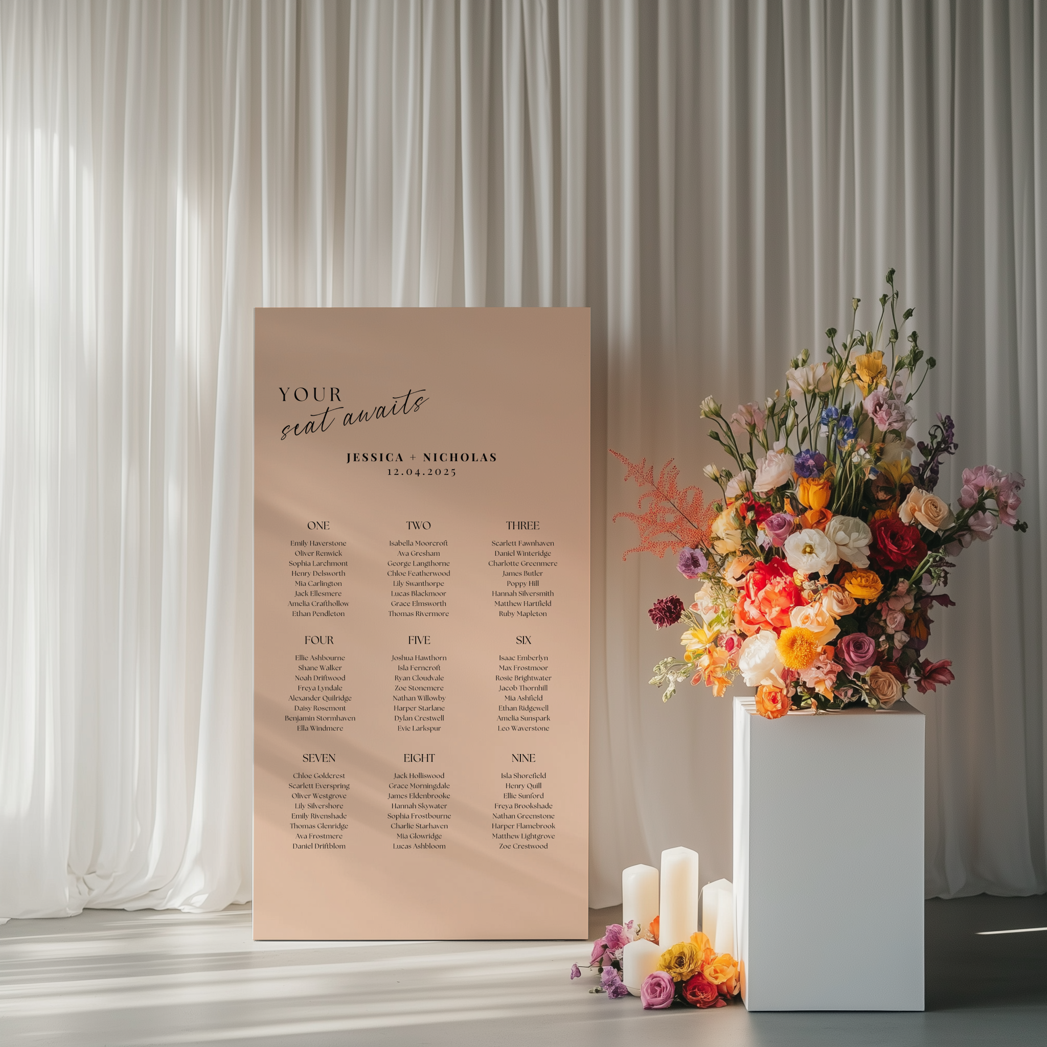 Seating Chart - Lustre