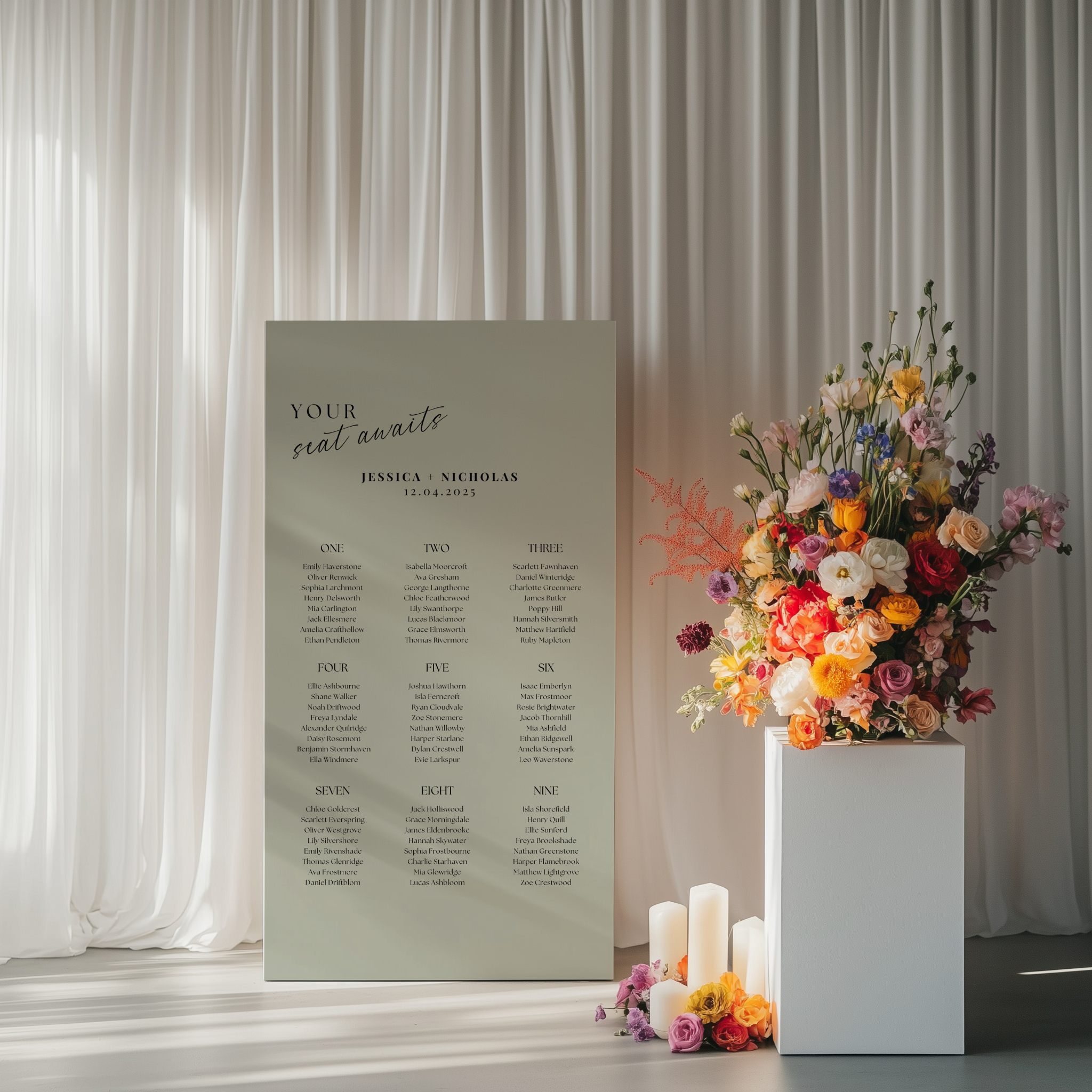 Seating Chart - Lustre