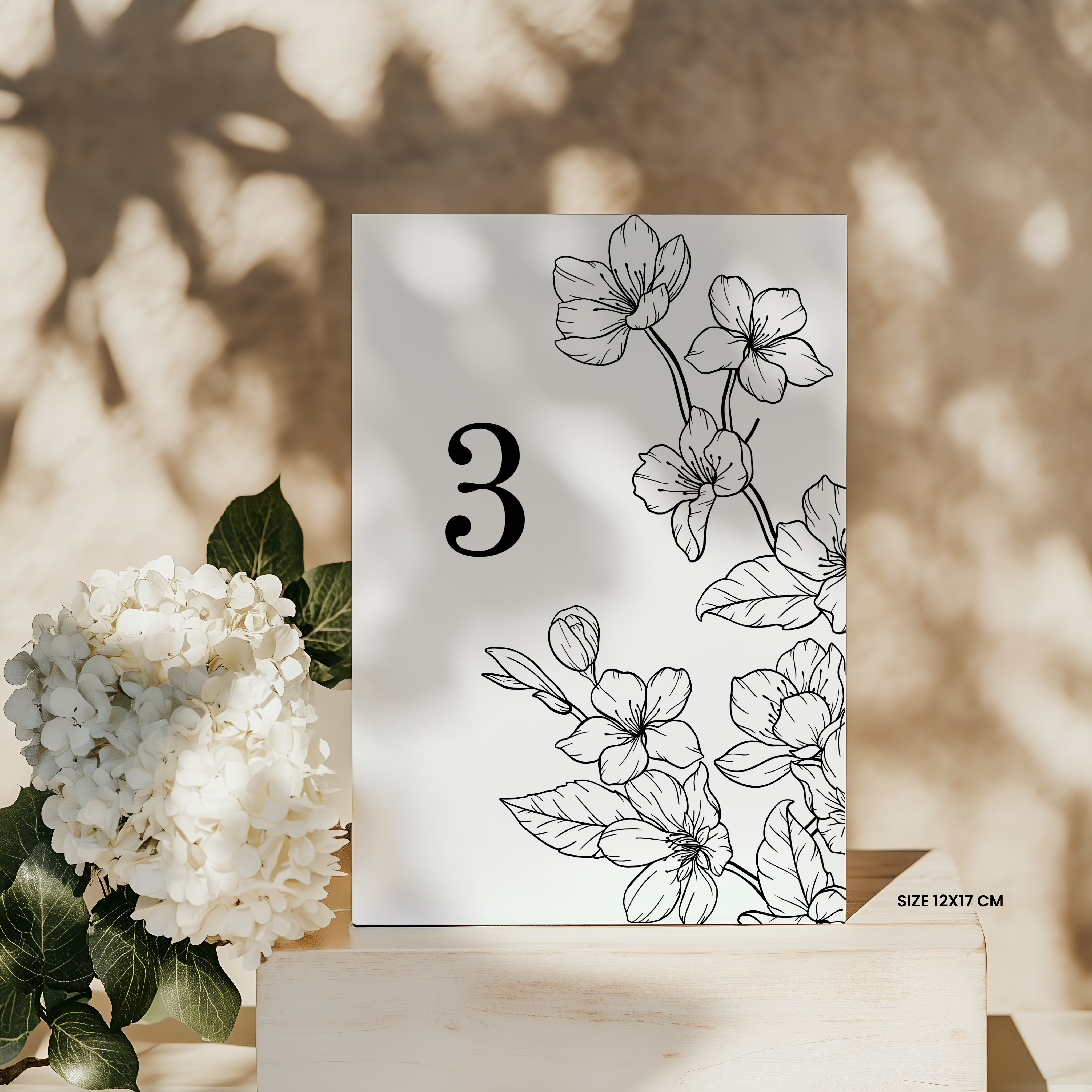 Table Number - Flourish