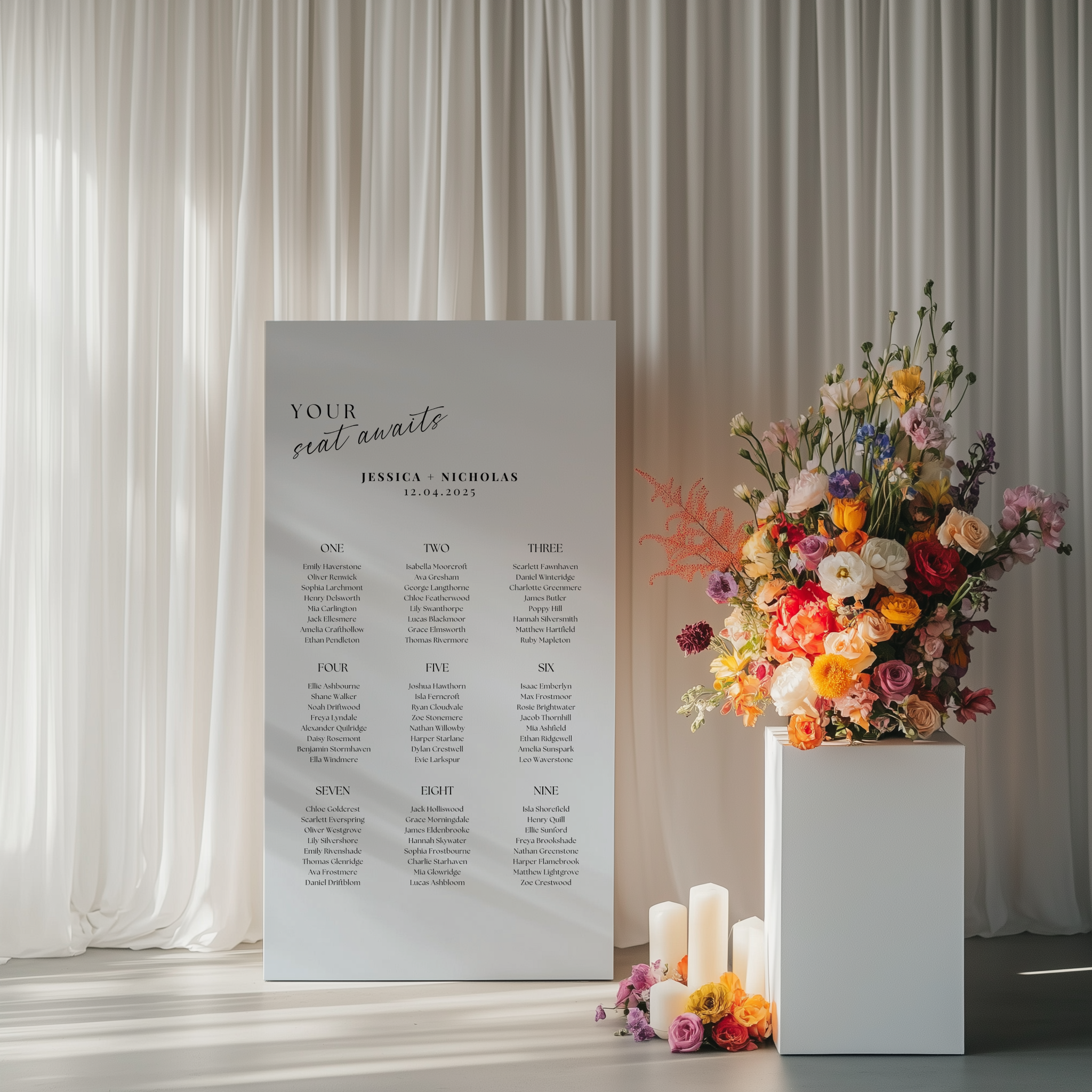 Seating Chart - Lustre