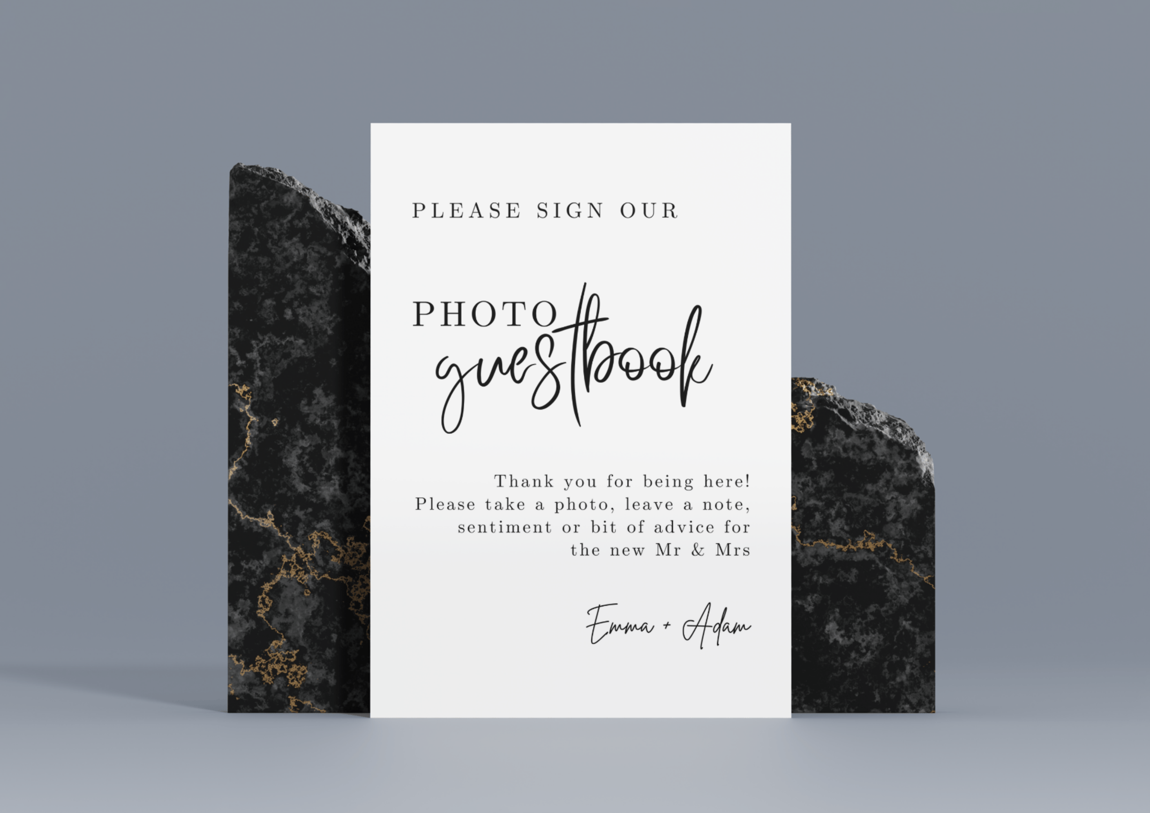 Guestbook Signs - Keepsake