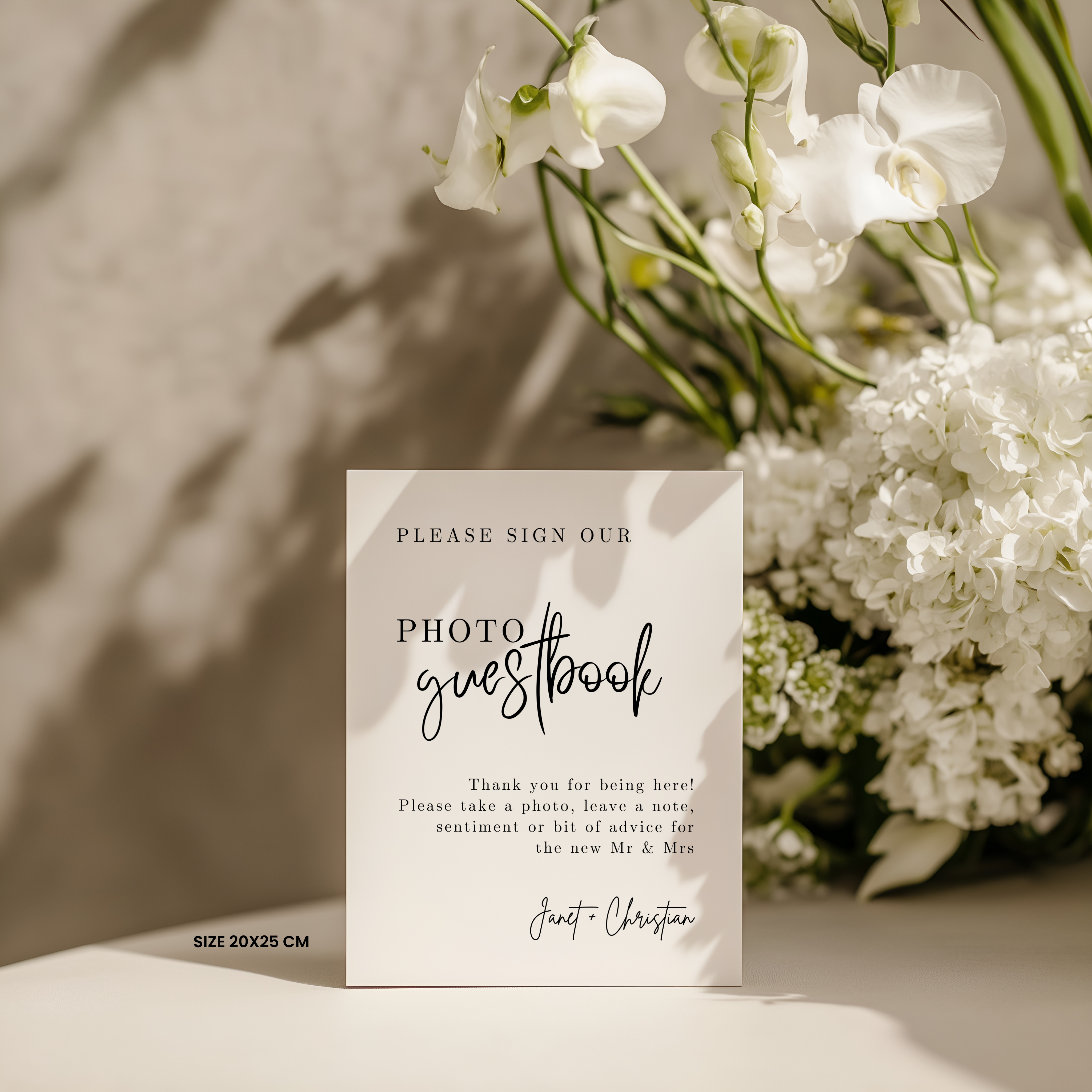 Guestbook Signs - Keepsake