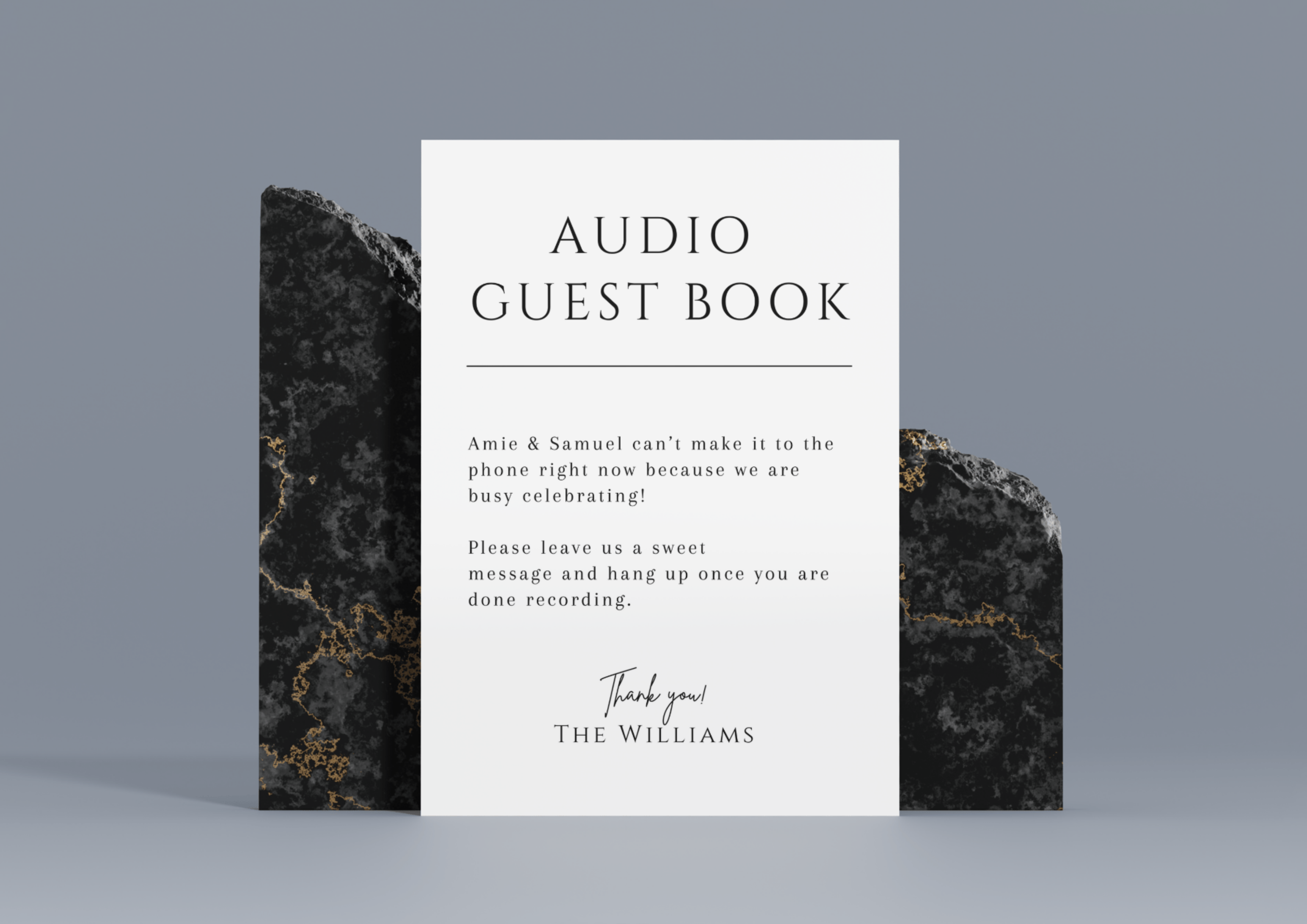 Guestbook Signs - Legacy