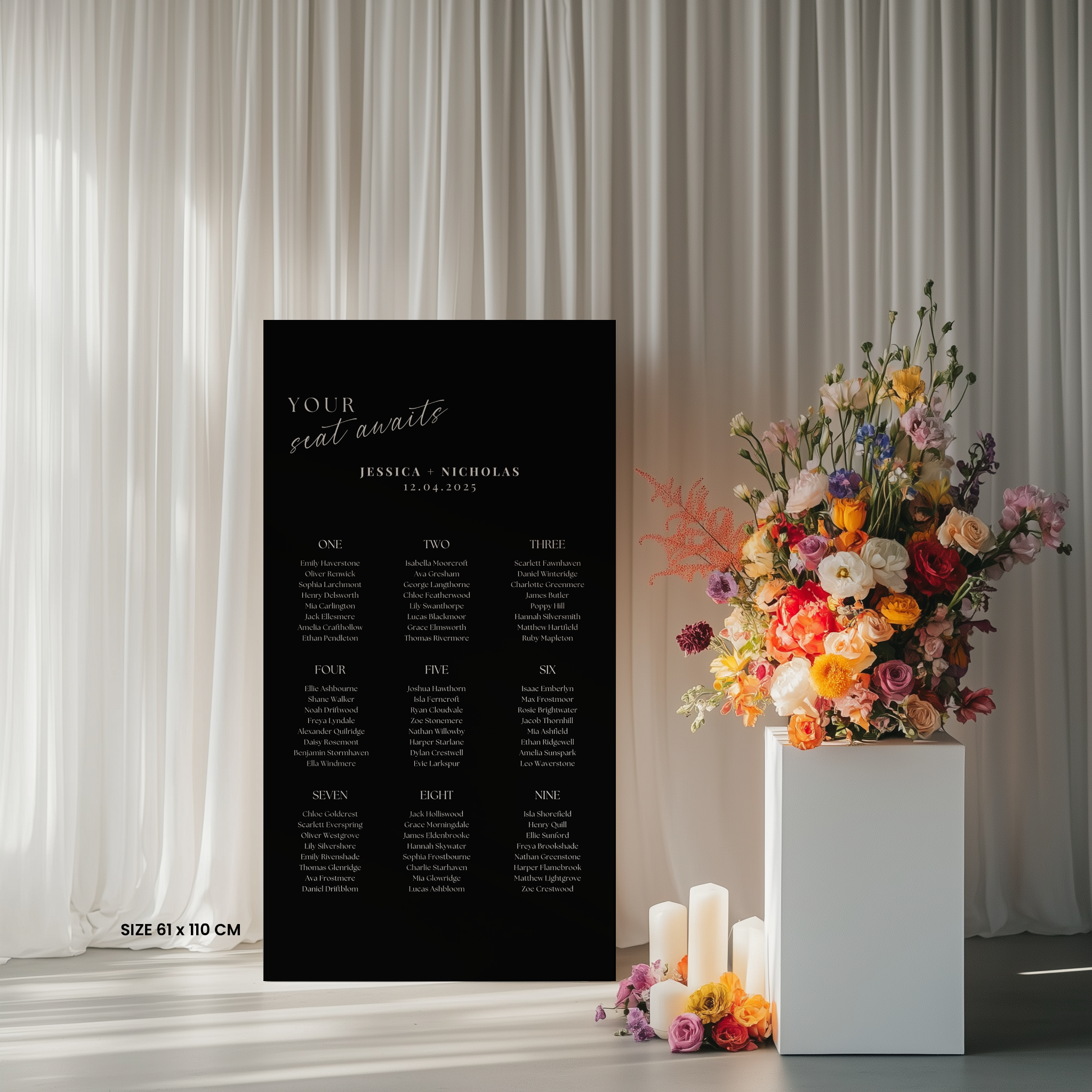 Seating Chart - Lustre