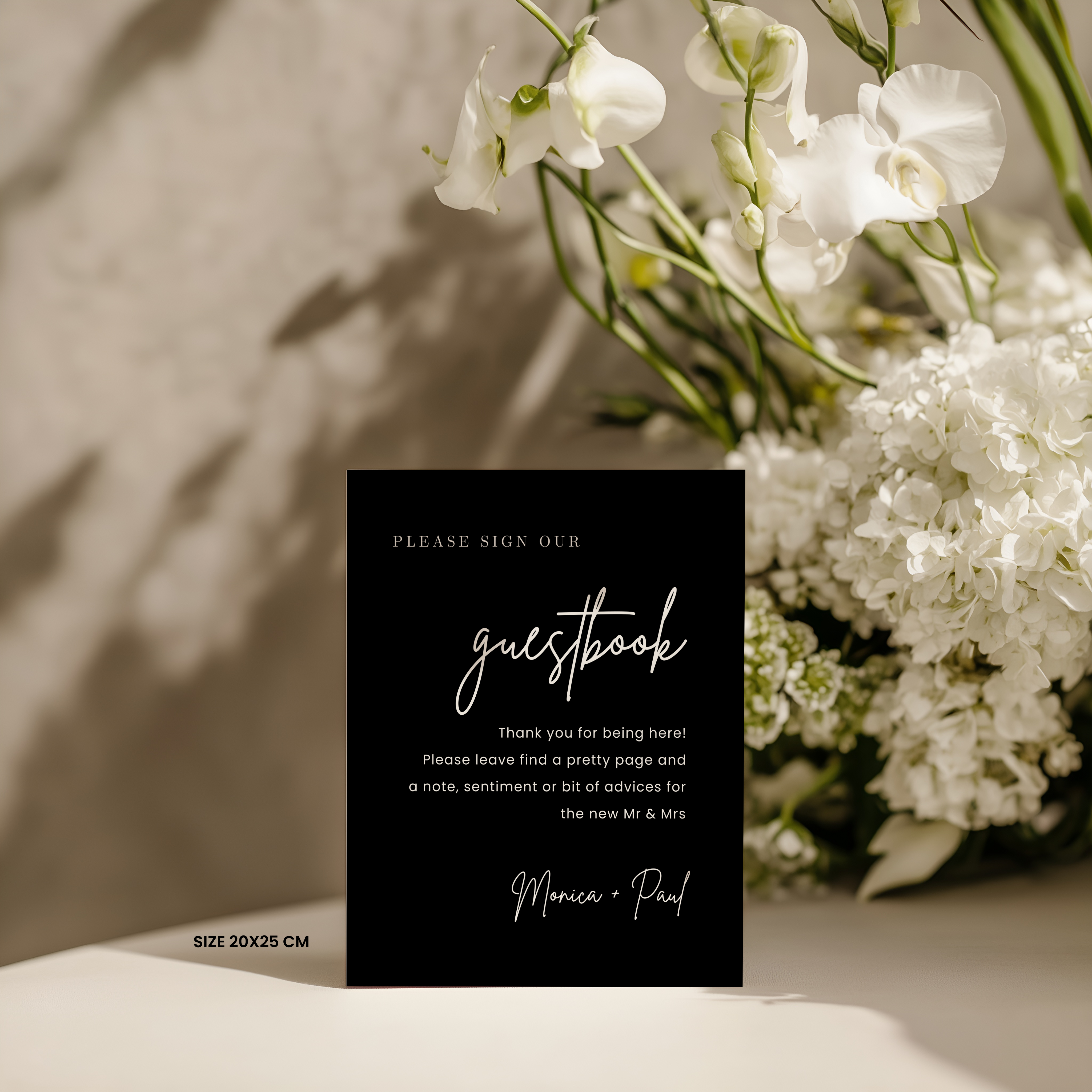 Guestbook Signs - Memories
