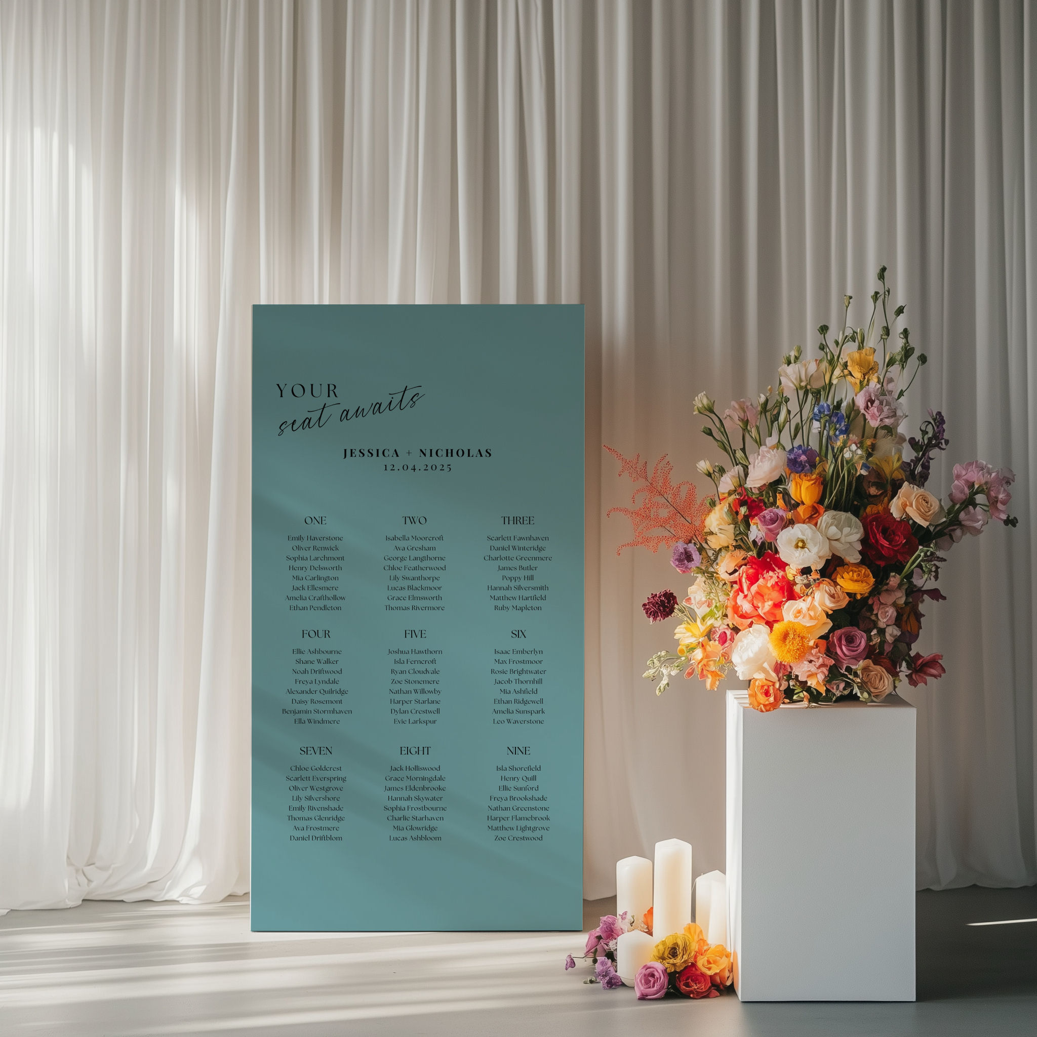 Seating Chart - Lustre