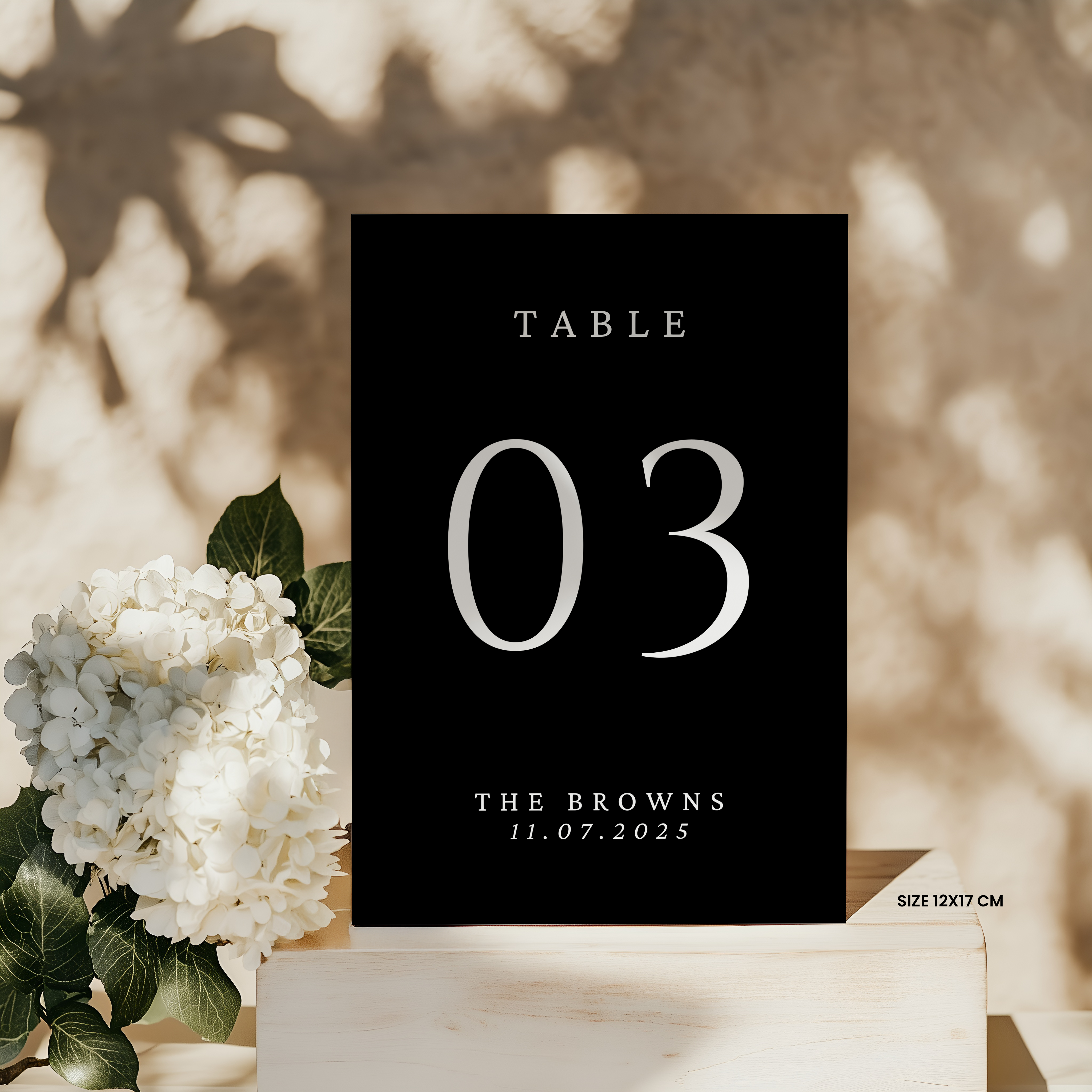 Table Number - Nocturne