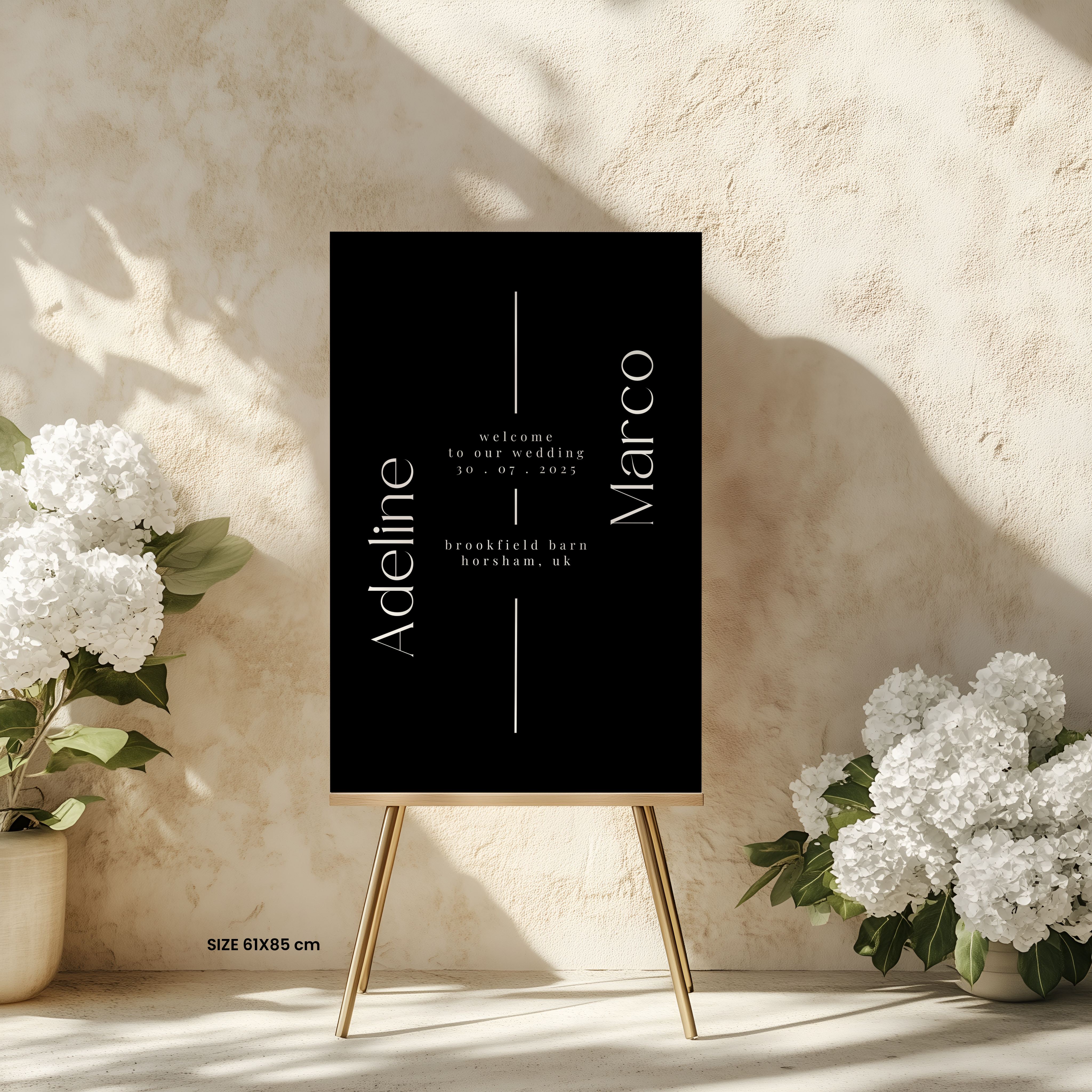 Welcome Sign - Opulence