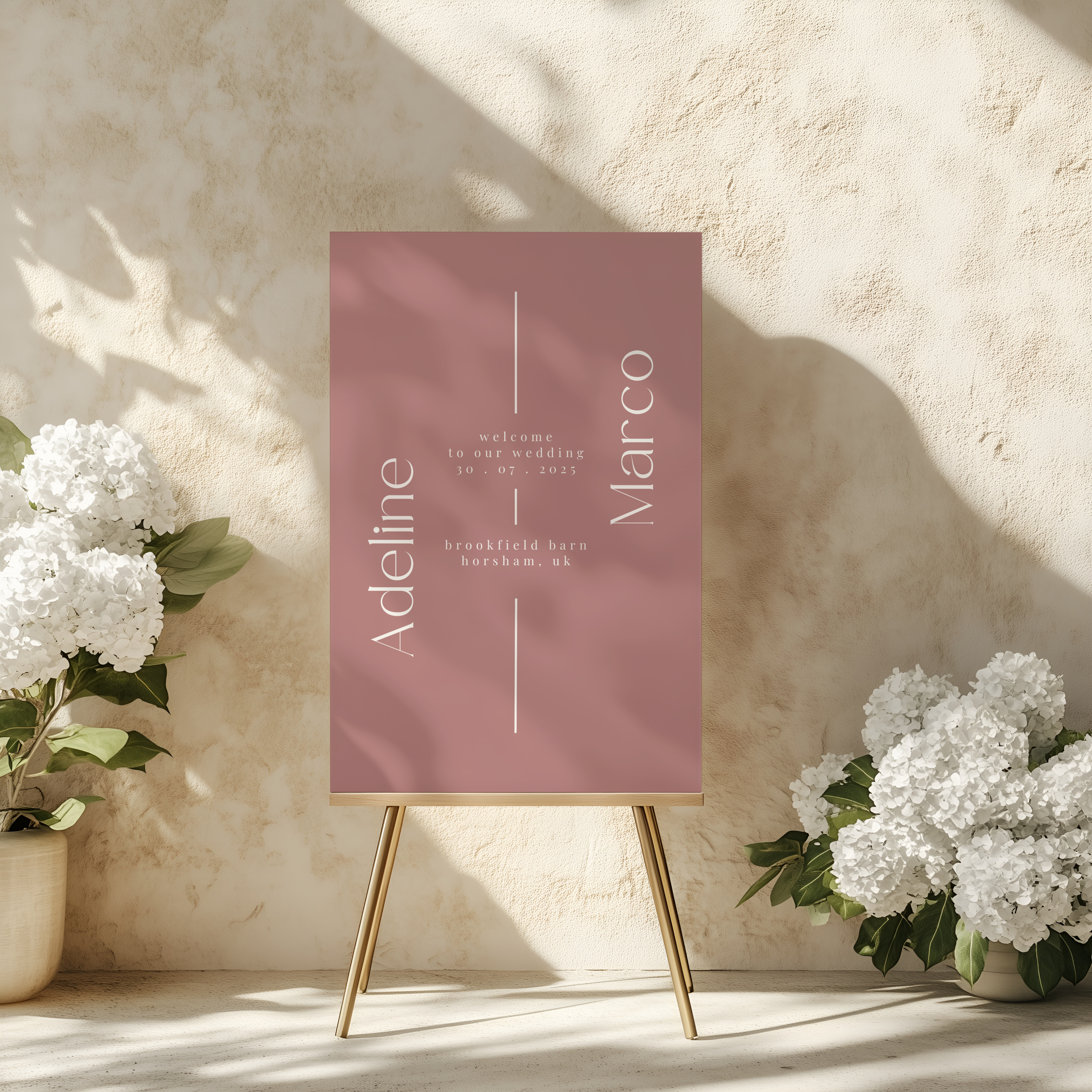 Welcome Sign - Opulence