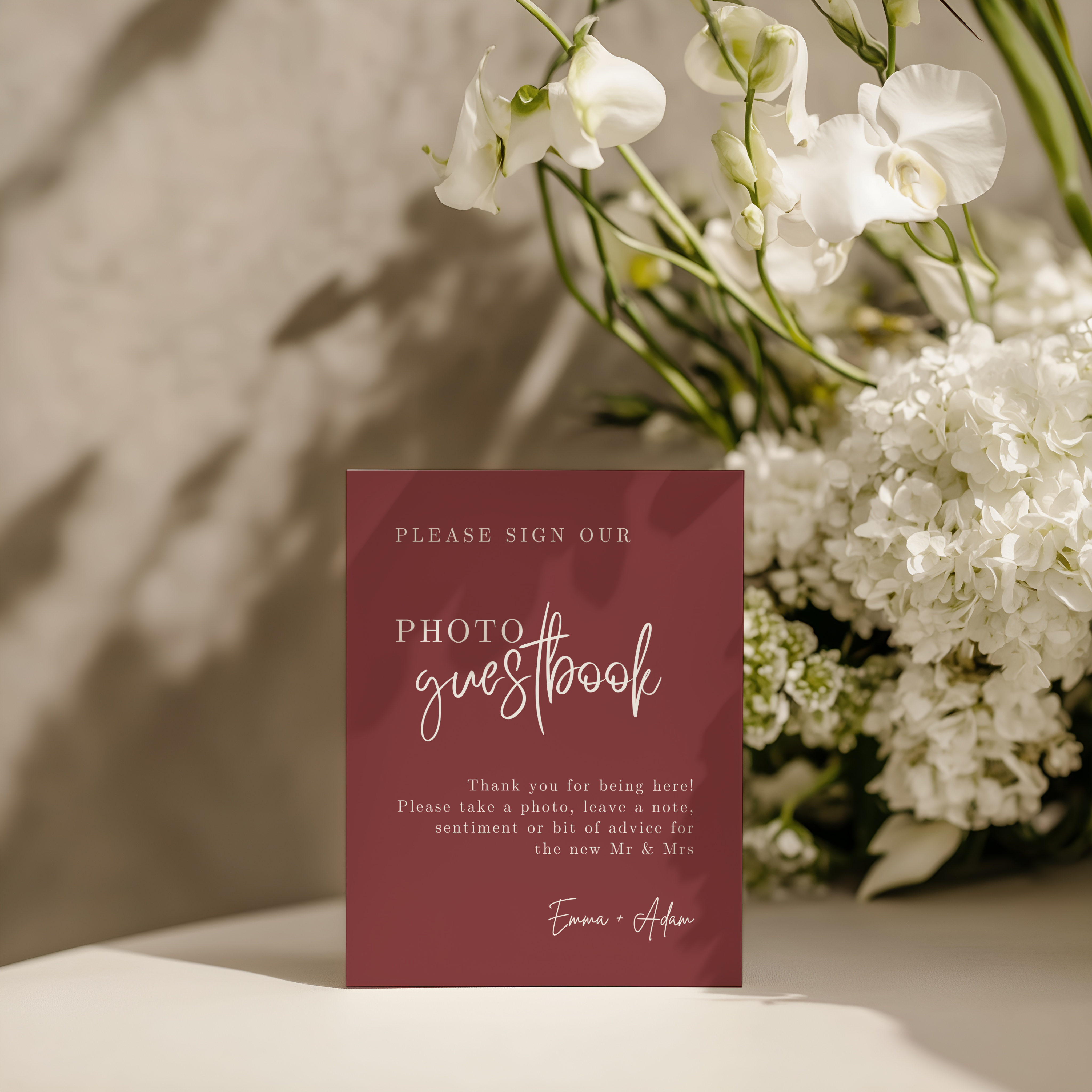 Guestbook Signs - Keepsake