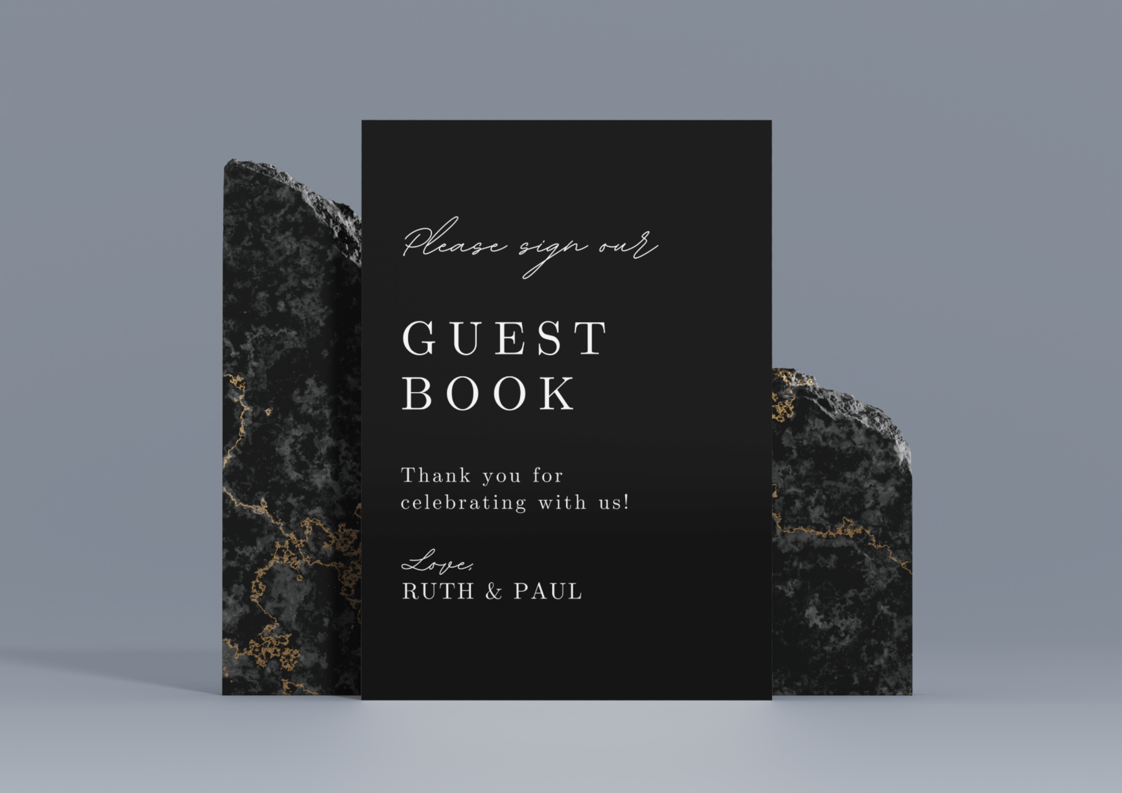 Guestbook Signs - Remembrance