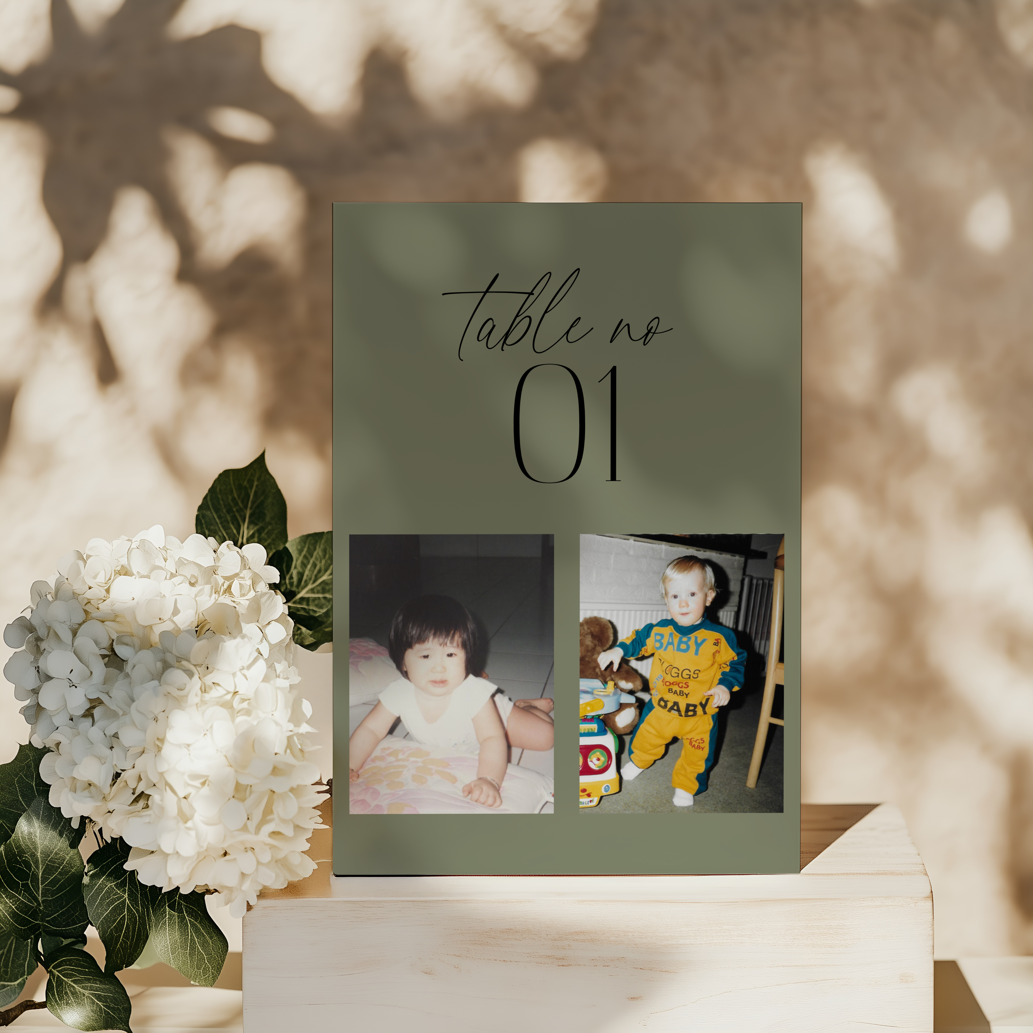 Table Number - Fleurine