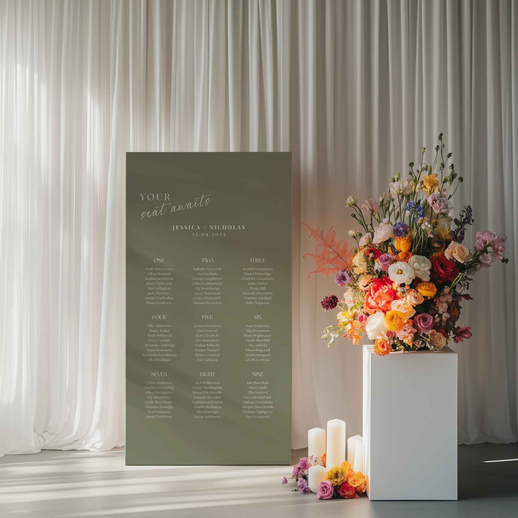 Seating Chart - Lustre