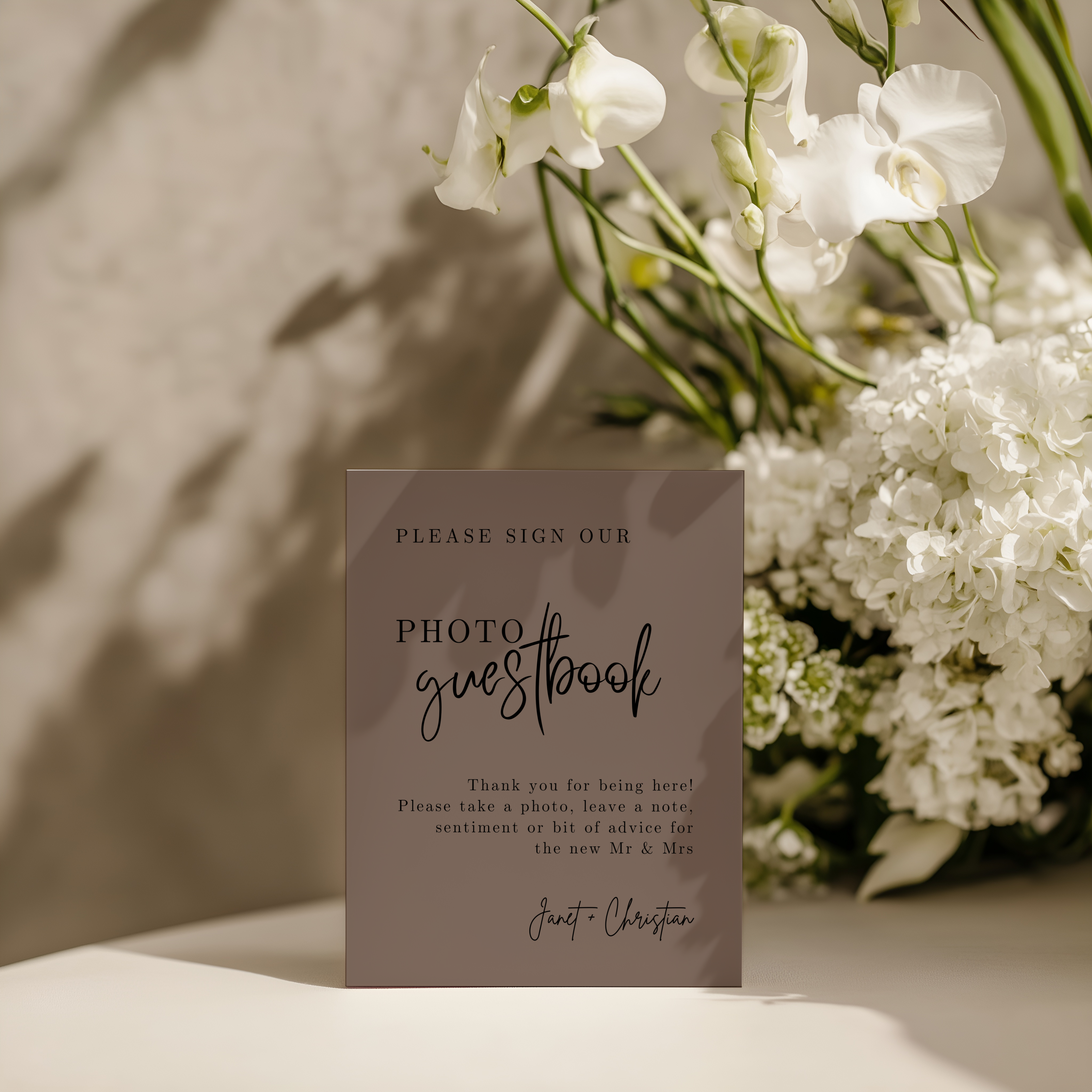 Guestbook Signs - Keepsake