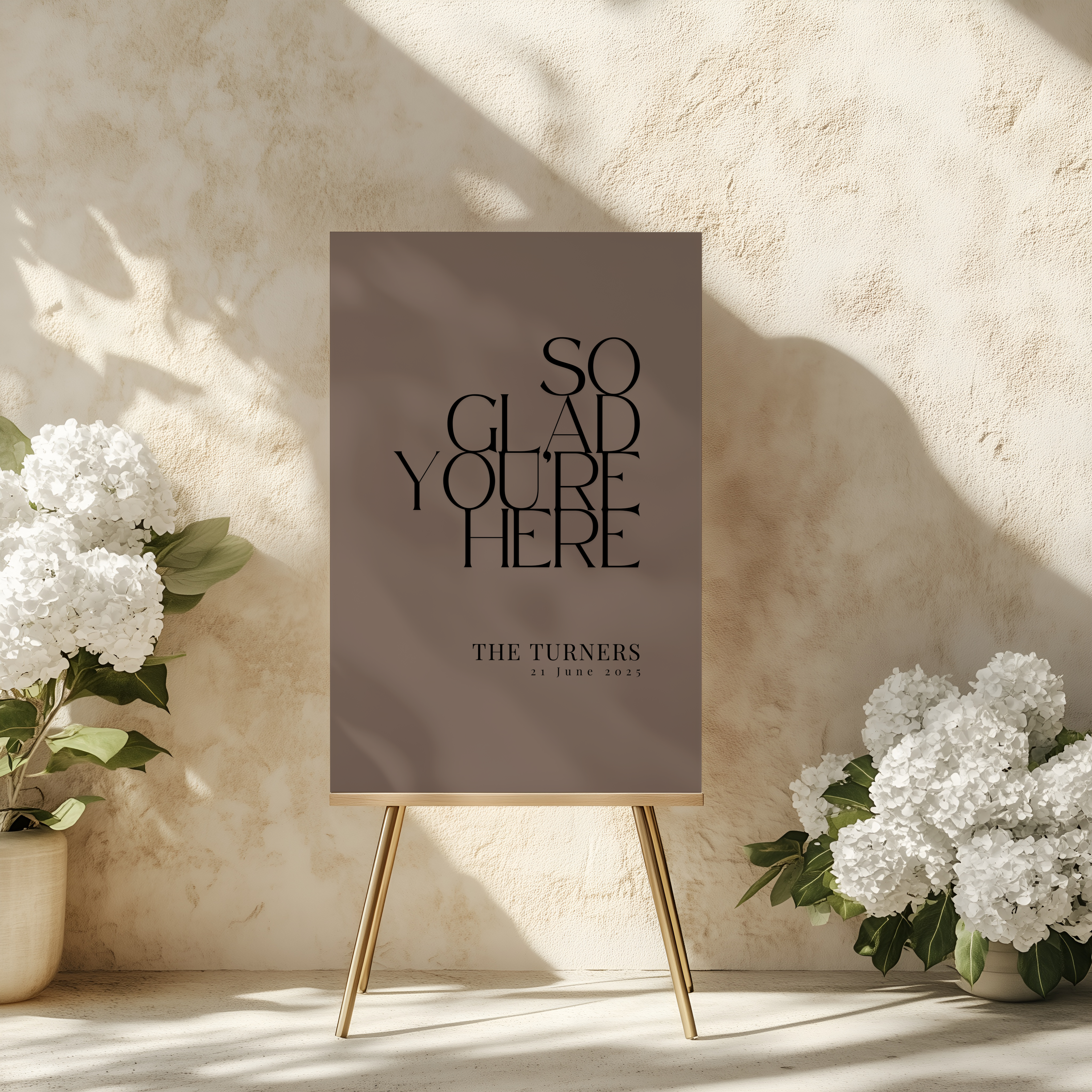 Welcome Sign - Briolette