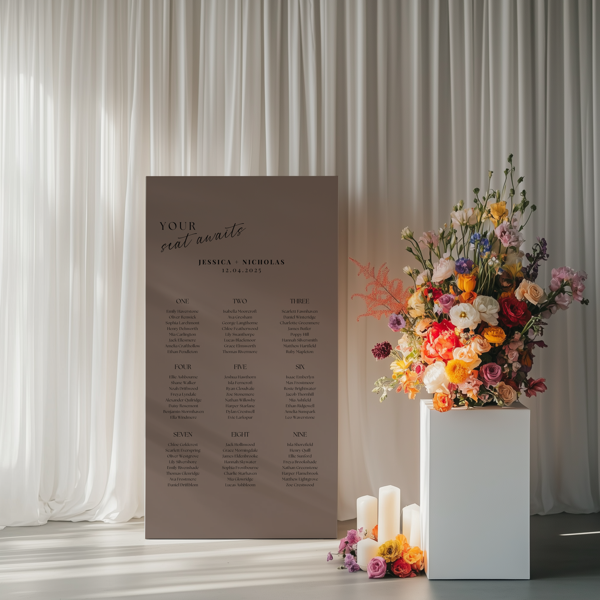 Seating Chart - Lustre