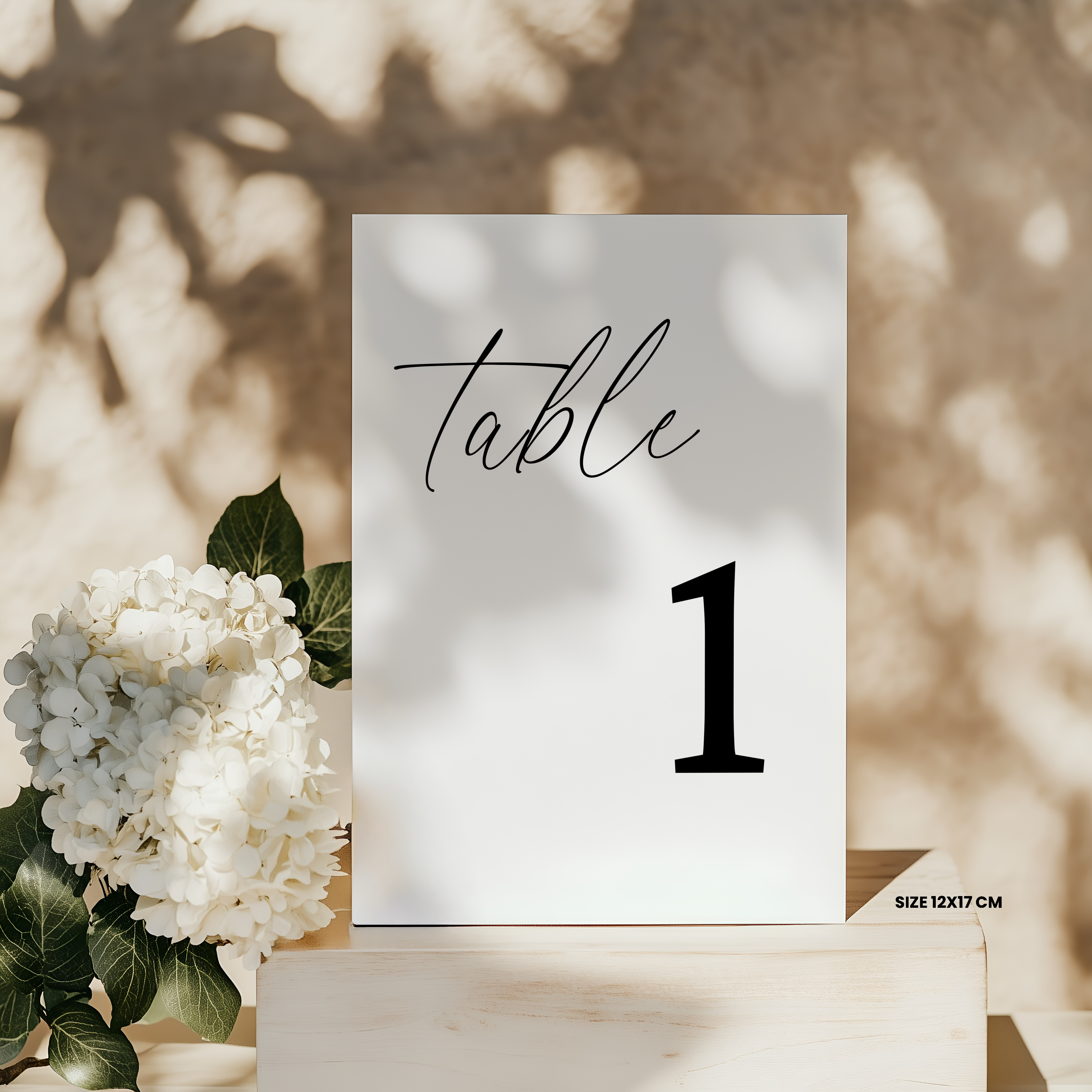 Rentals - Table Number