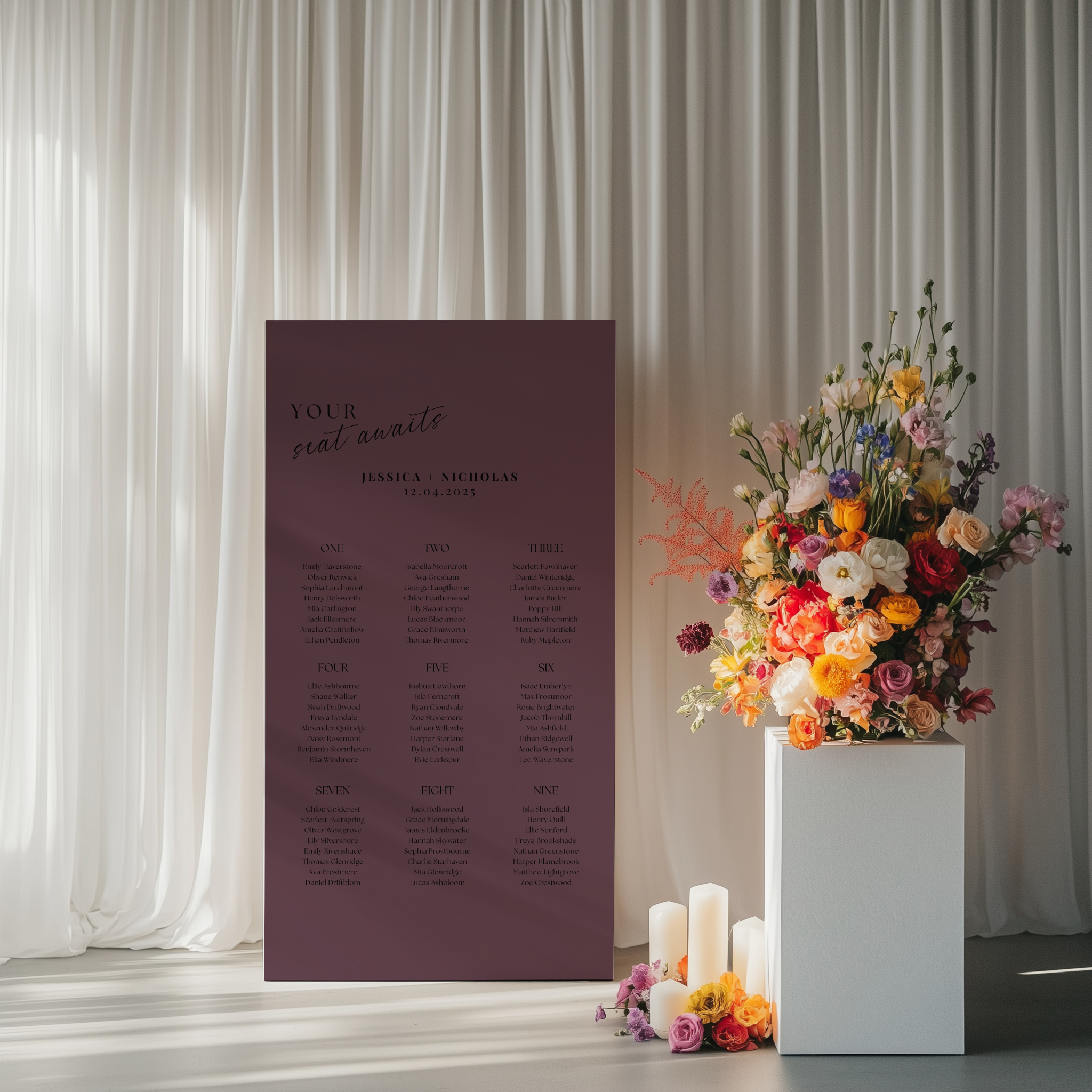 Seating Chart - Lustre