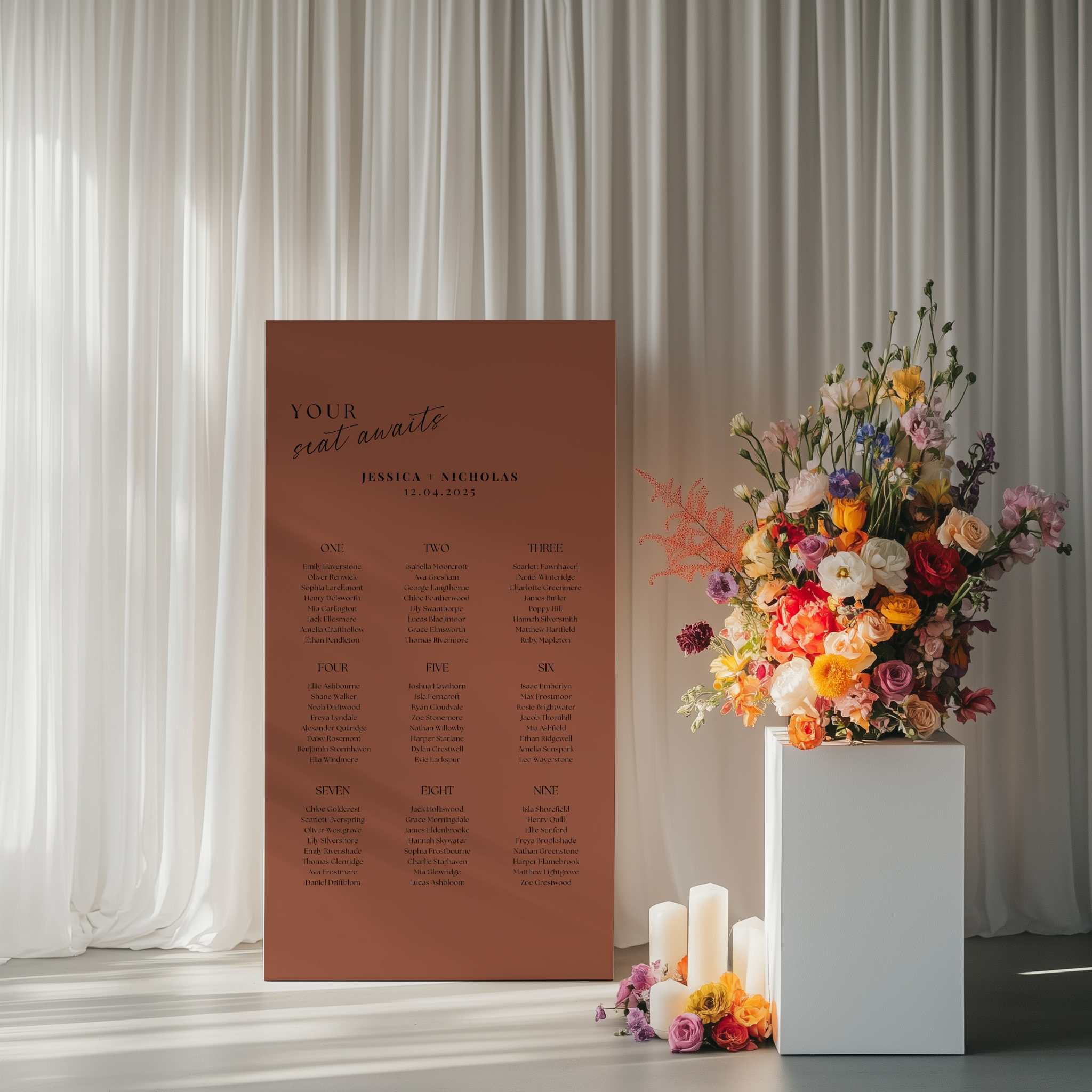 Seating Chart - Lustre