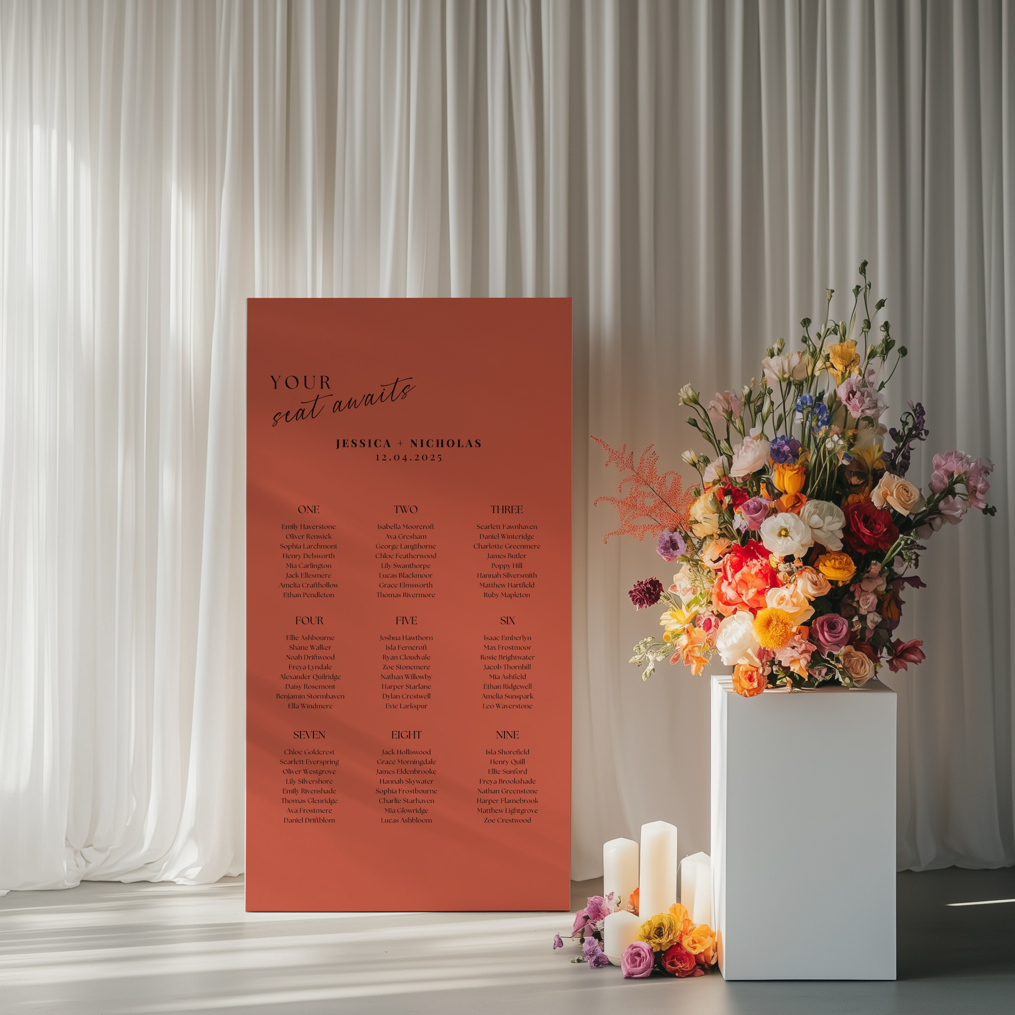 Seating Chart - Lustre