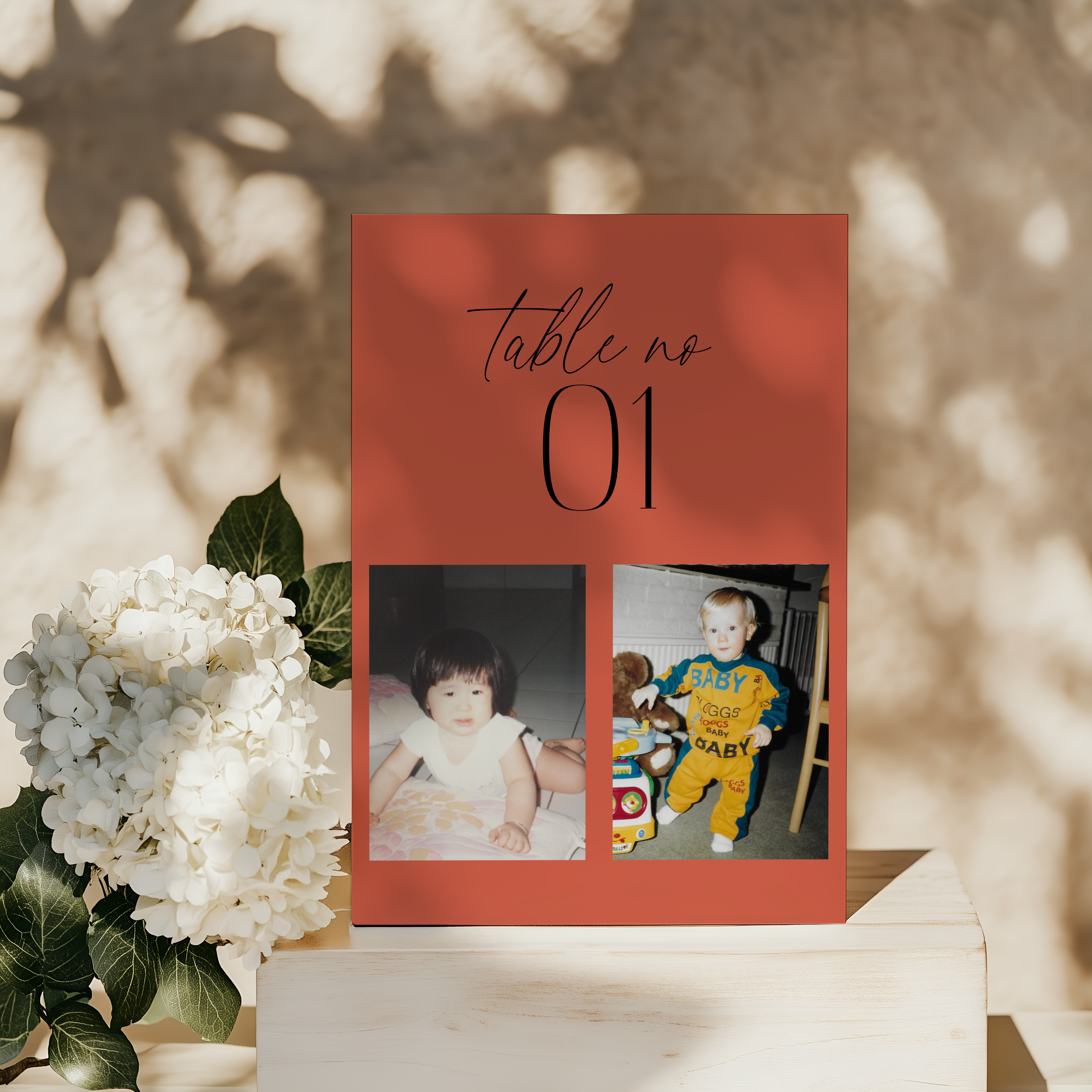 Table Number - Fleurine