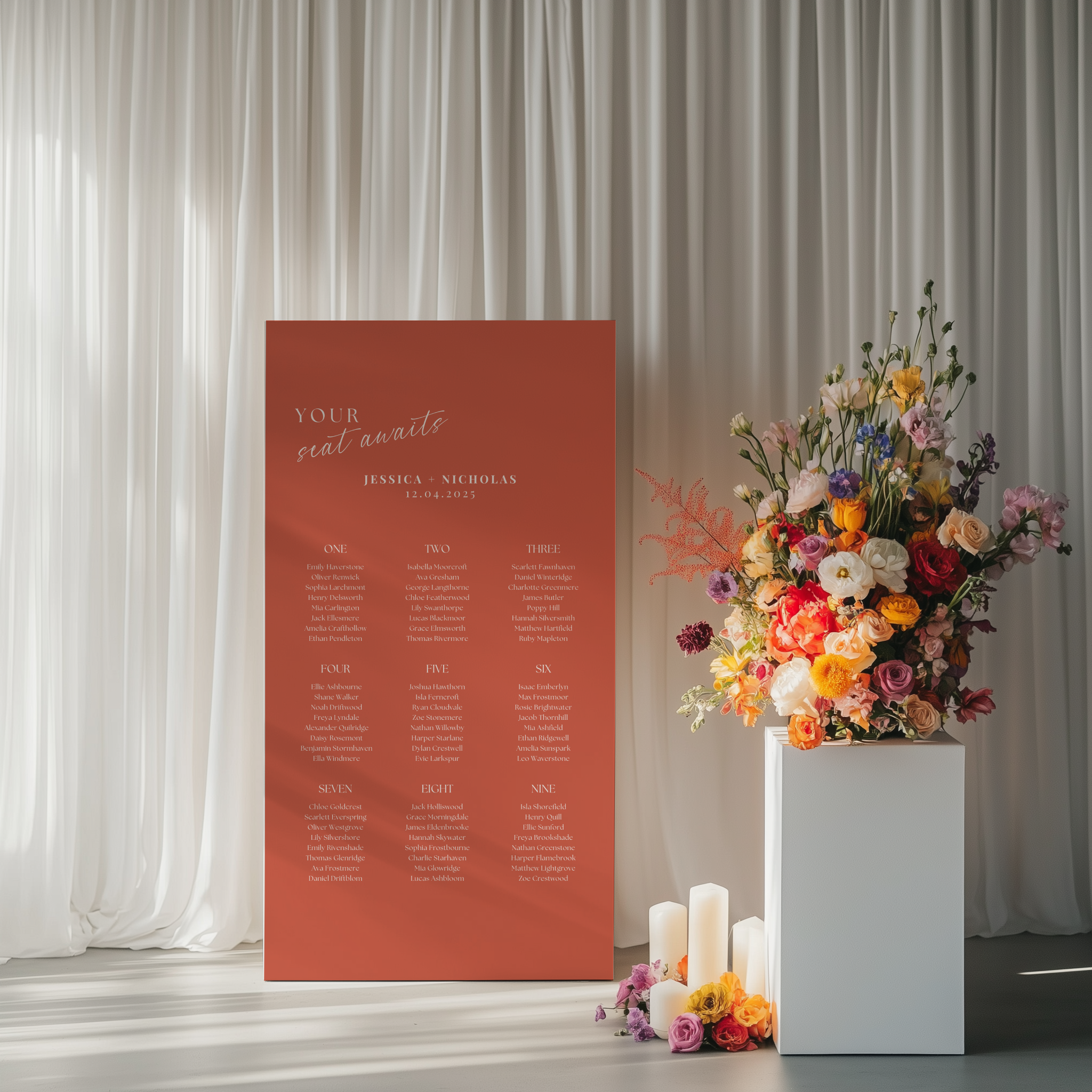 Seating Chart - Lustre