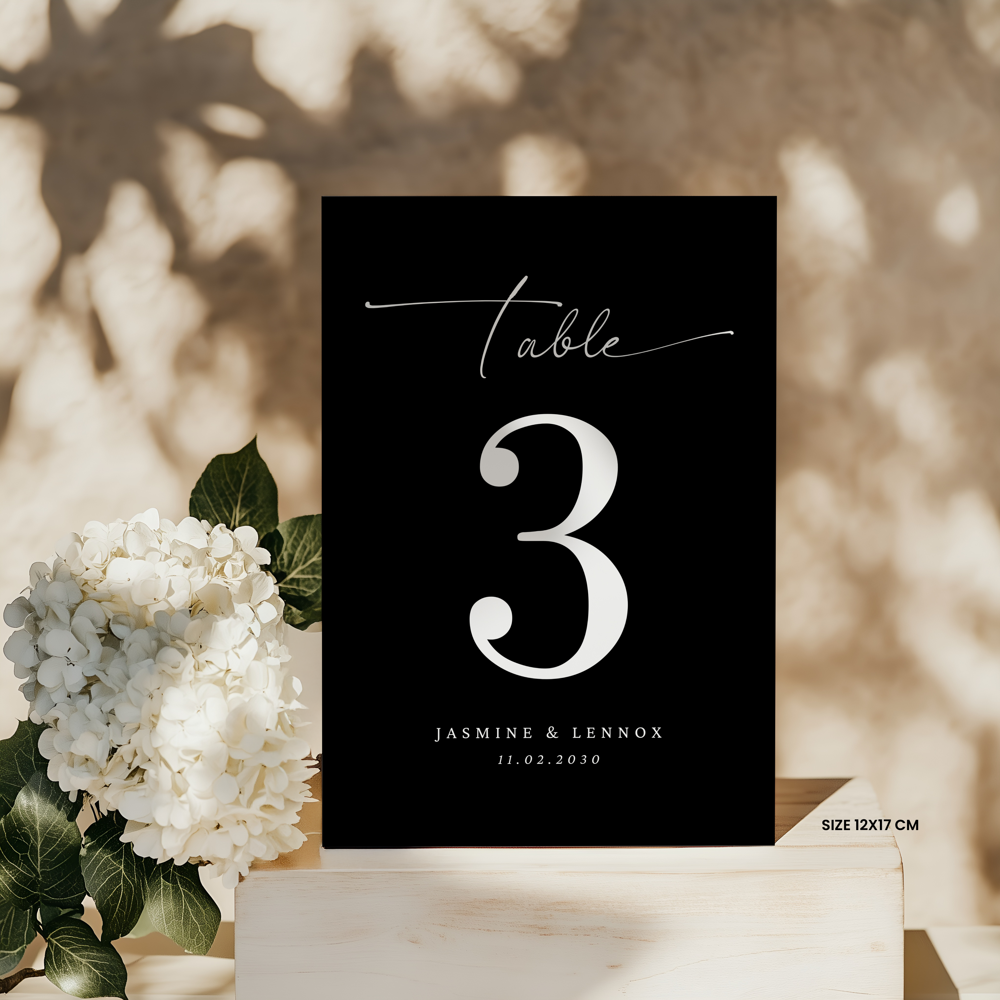 Table Number - Velvet