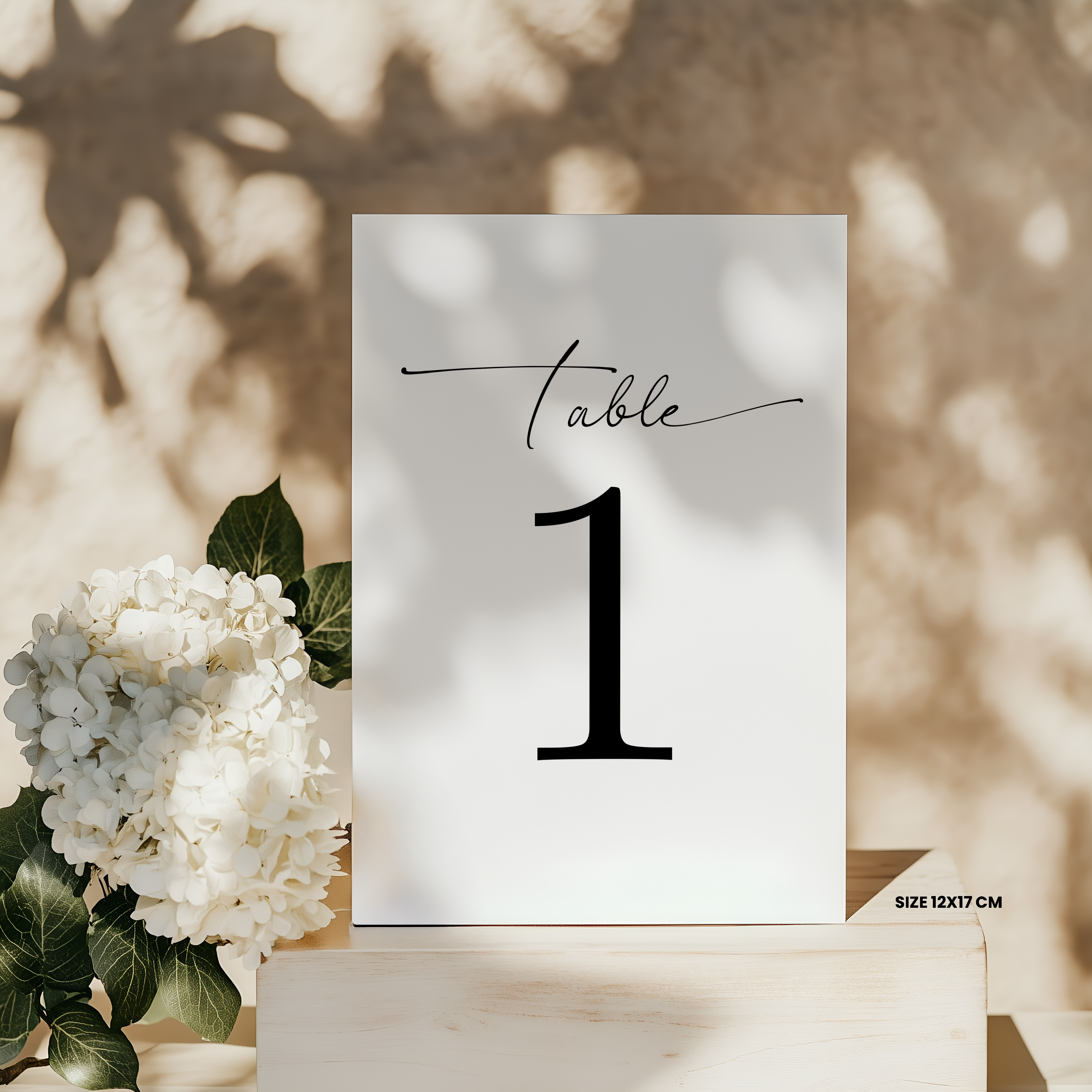Rentals - Table Number