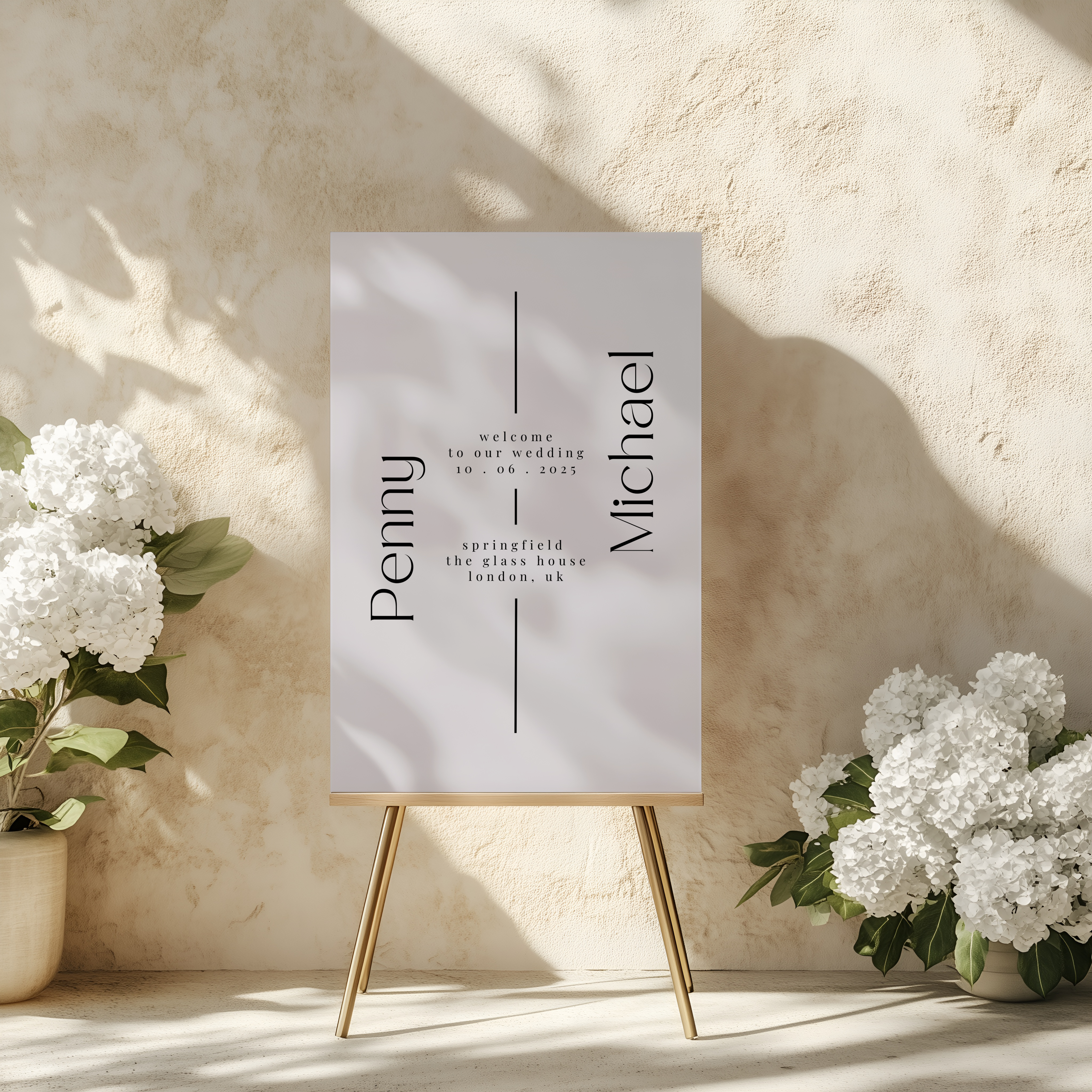 Welcome Sign - Opulence