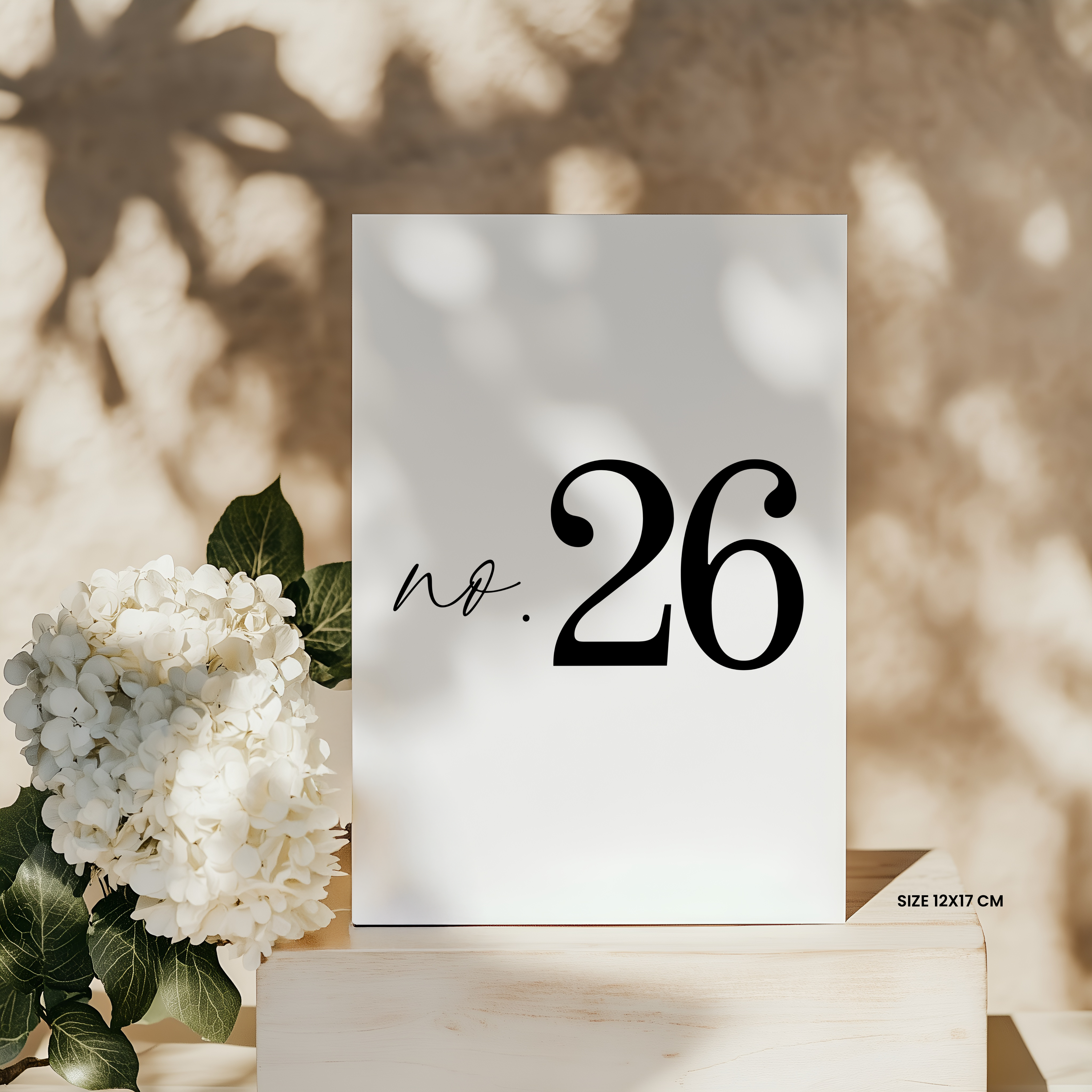 Table Number - Vivant